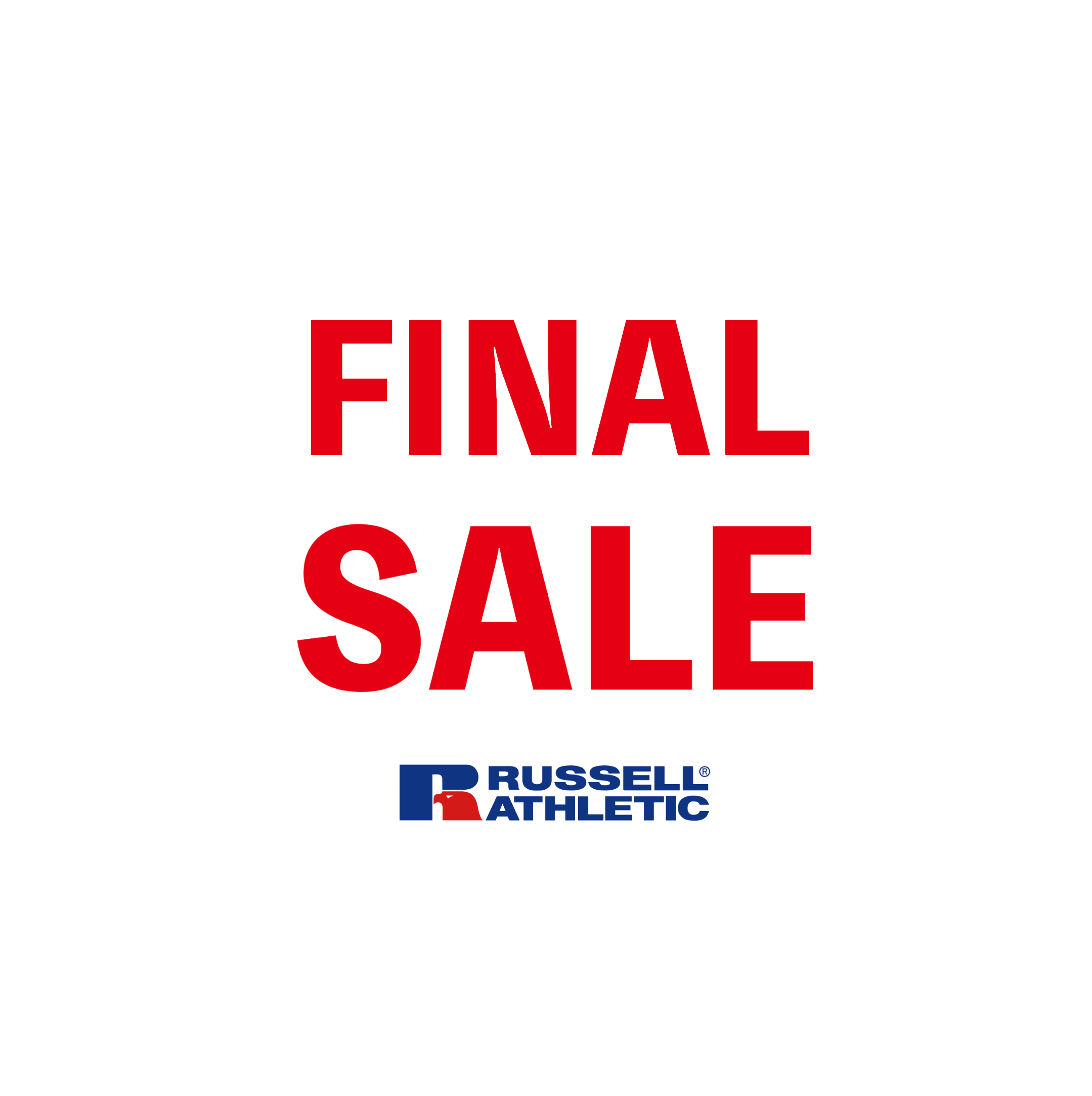 FINAL SALE開催!!! -RUSSELL ATHLETIC-