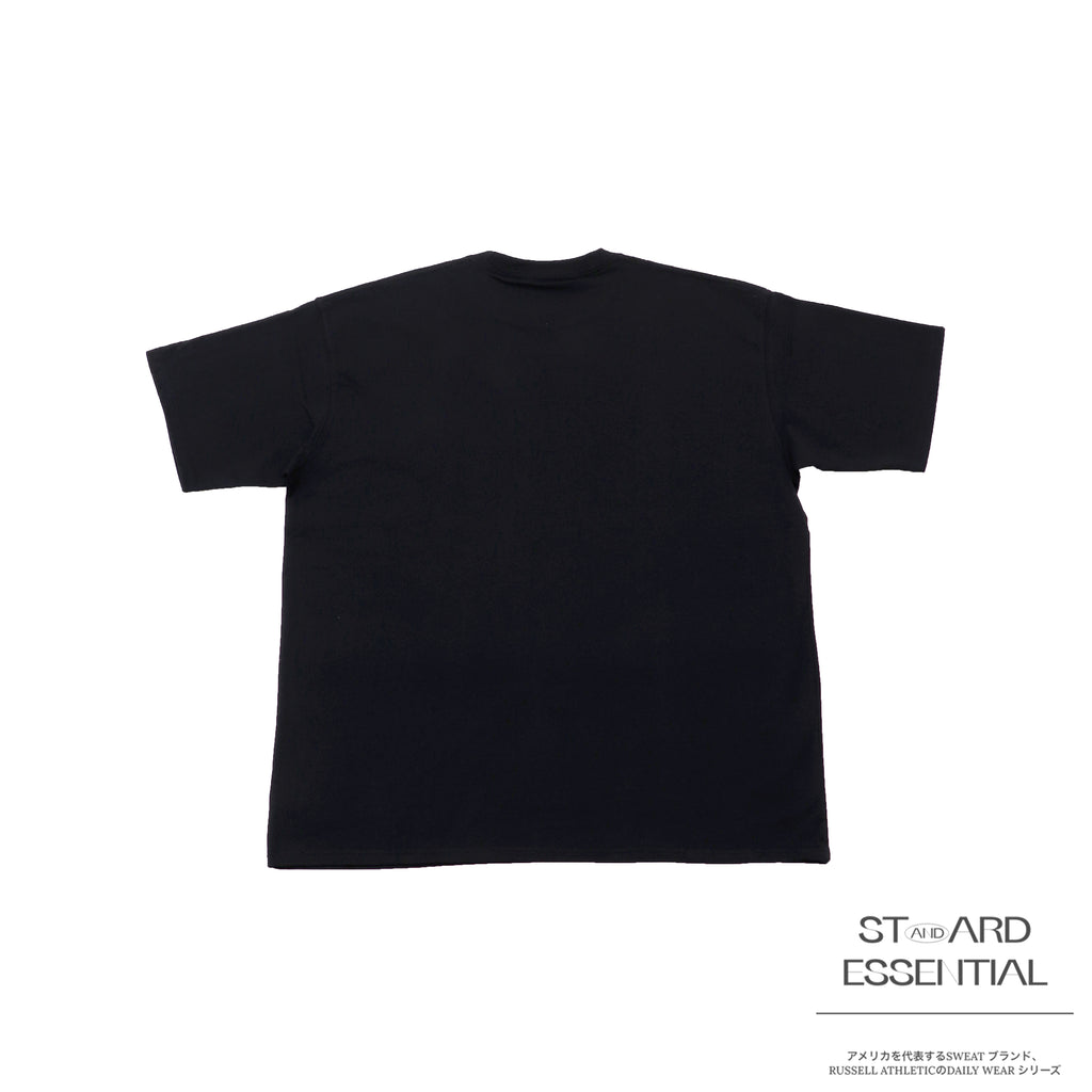 ＜RJ-1037＞STANDARD ESSENTIALS- RUSSEL LOGO T-SHIRT