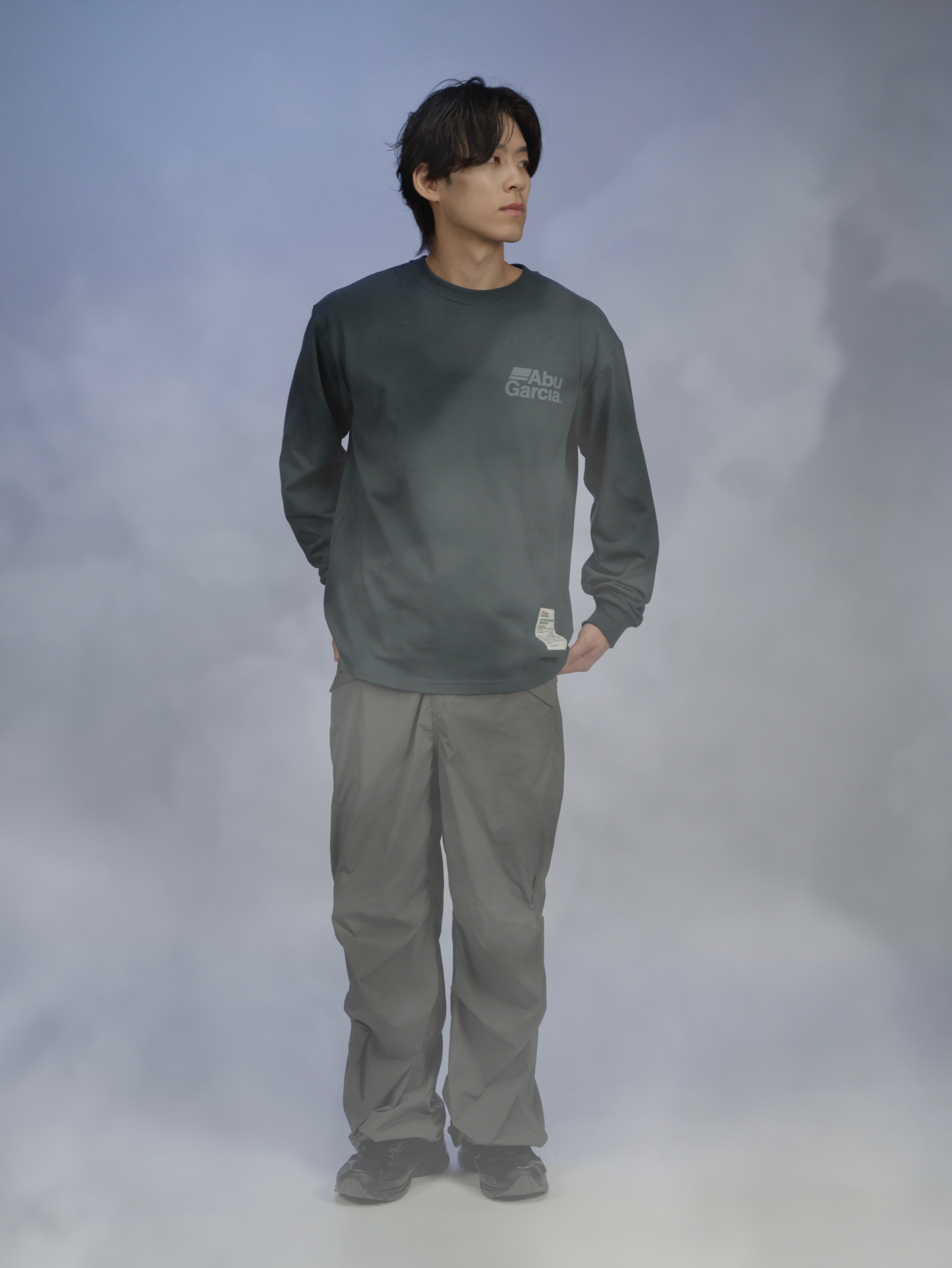 ＜AGC#26719＞7.5oz O.E. Cotton 'Abu Garcia' Logo T