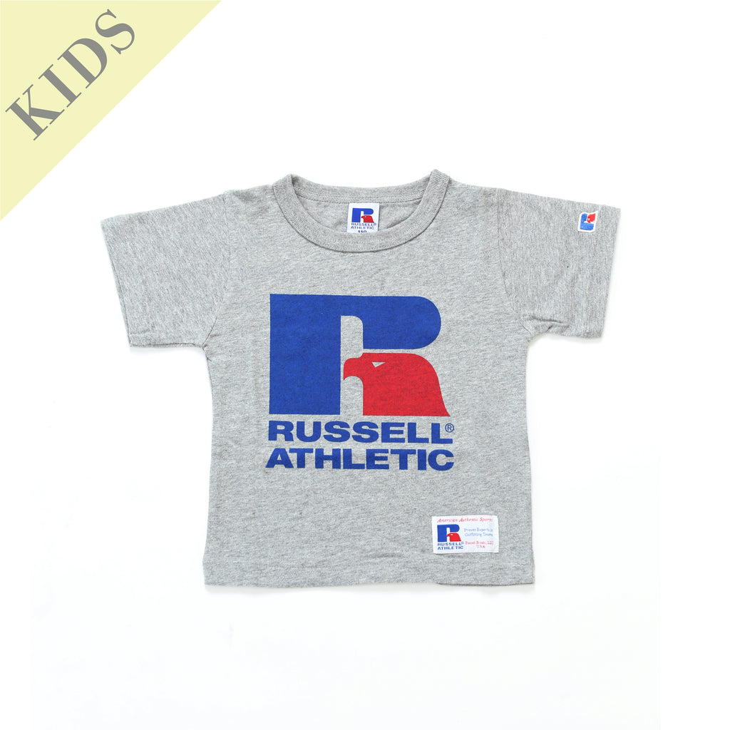 ＜RCK-1001PT＞【KIDS】RUSSELL BIG LOGO FRONT PRINT T