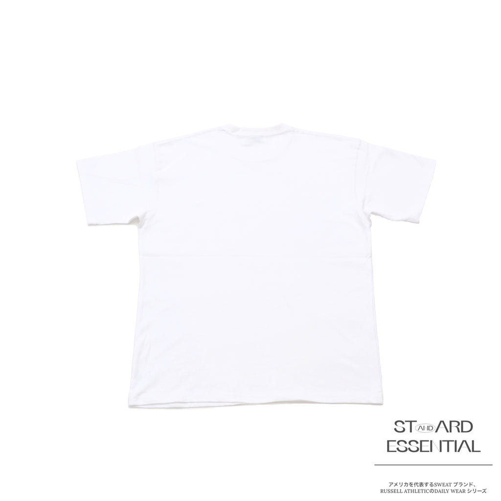 ＜RJ-1037＞STANDARD ESSENTIALS- RUSSEL LOGO T-SHIRT