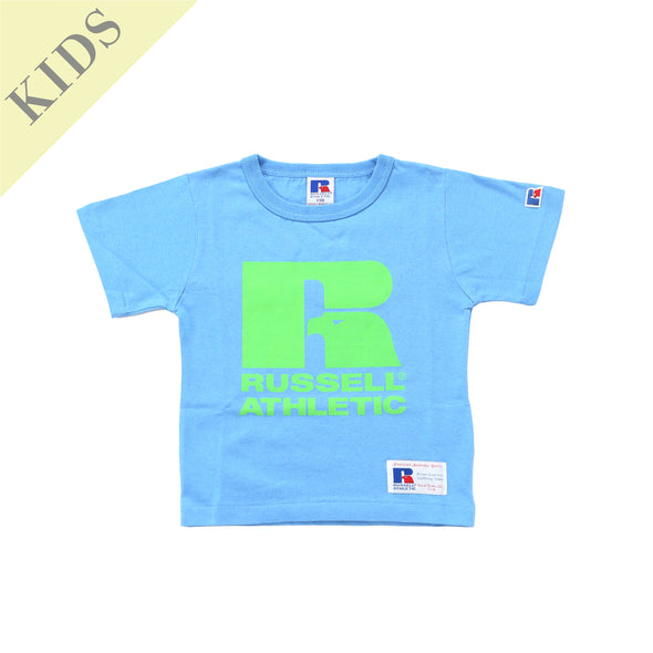 《kids》RUSSELL BIG LOGO FRONT PRINT T ＜RCK-1001PT＞RUSSELL ATHLETIC