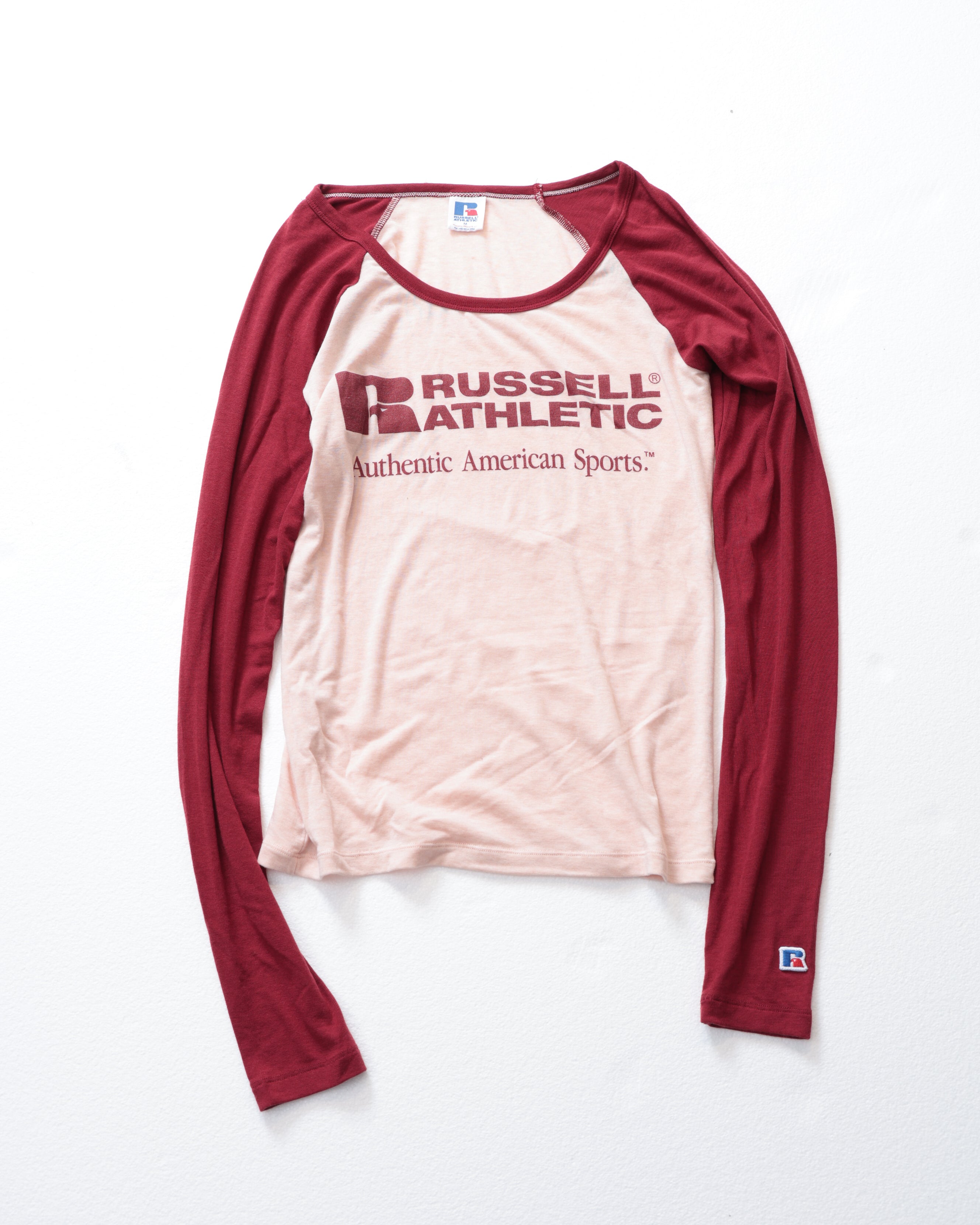 ＜RCW-25735＞Wmns Rib Jersey Raglan L/ST