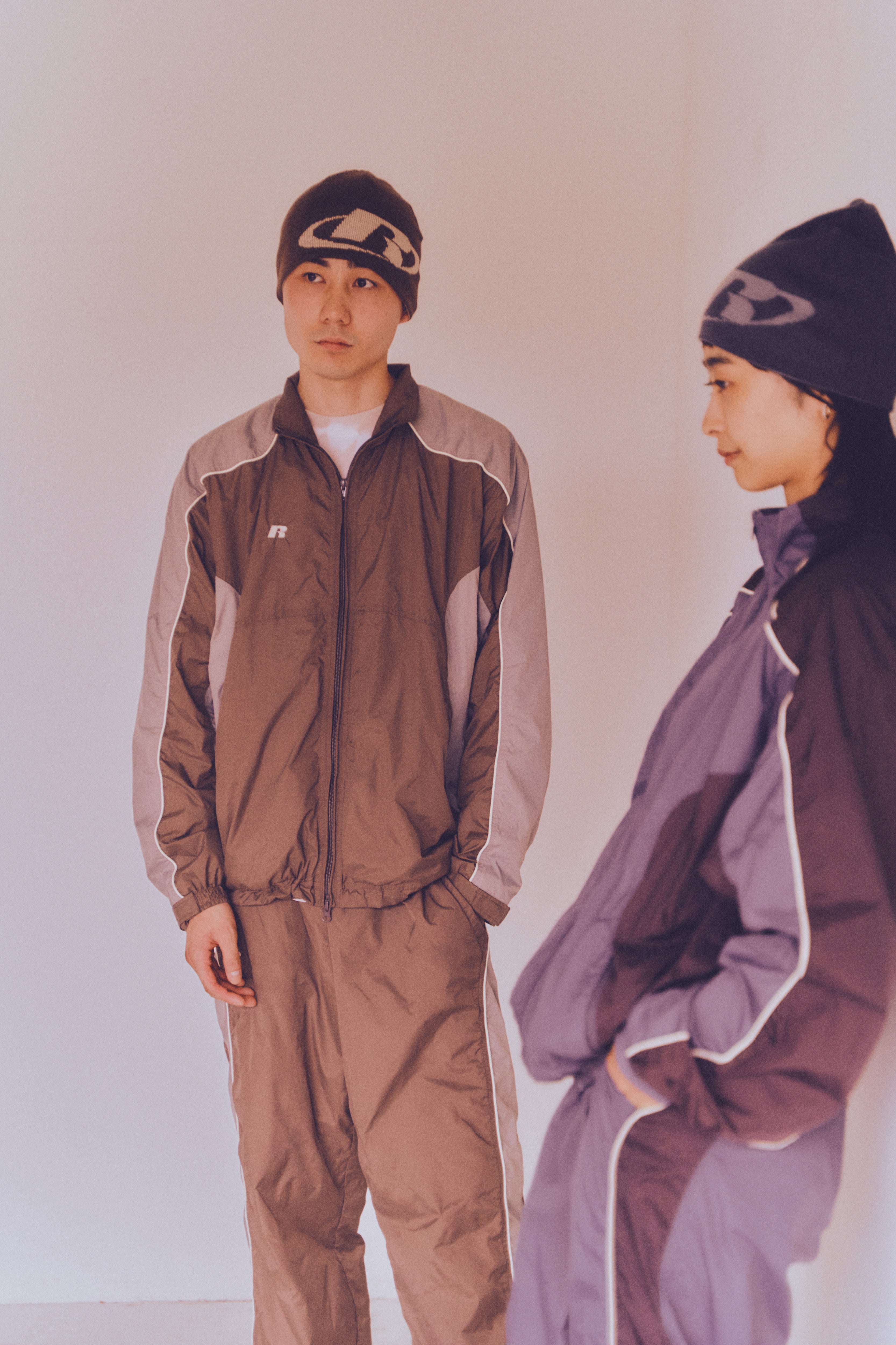 RUSSELL　ジャケット＆パンツセット Mサイズ NYLON TRAINING SUITS – THE BOOKMARK