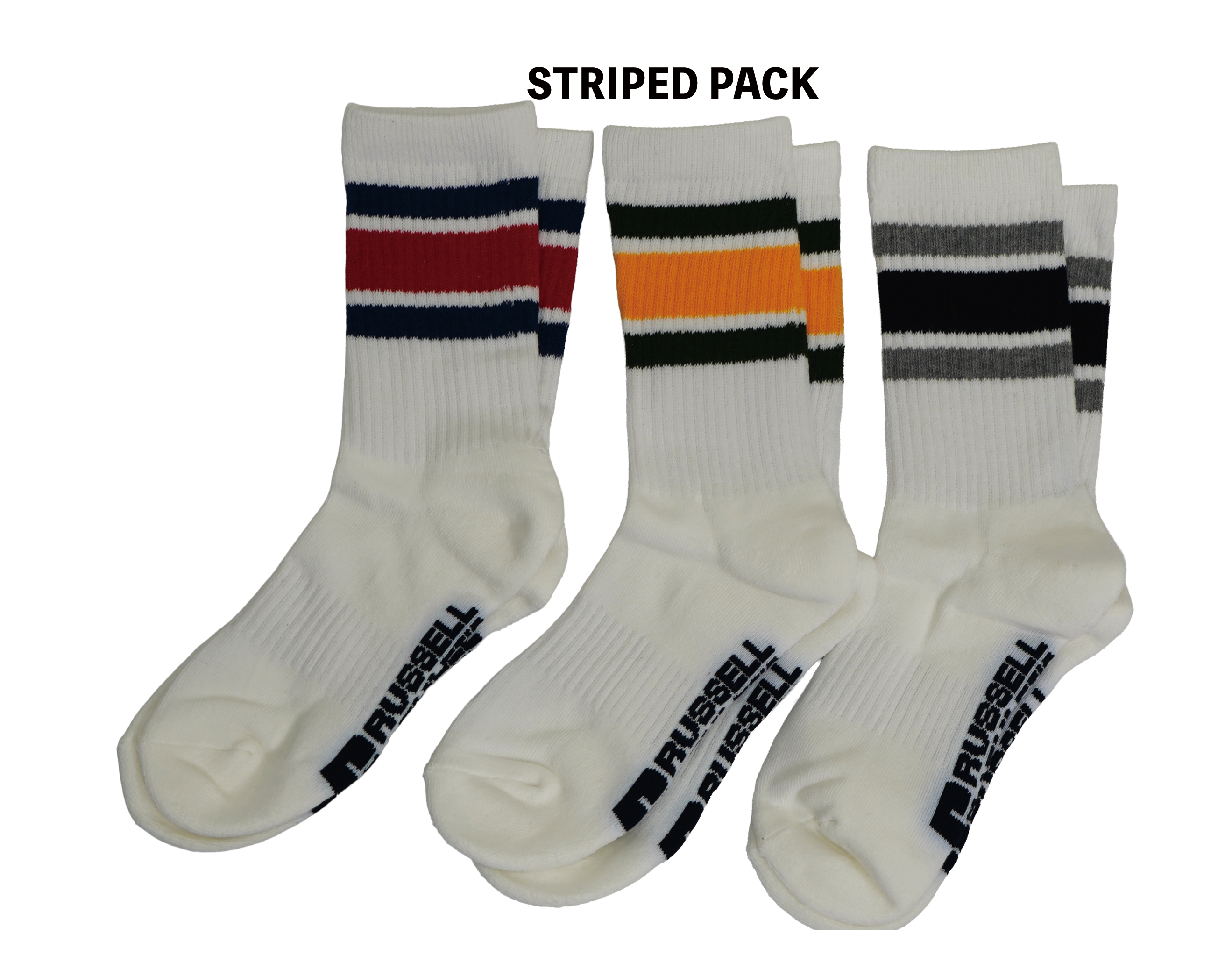 ＜RA-1041＞MENS Crew Length Sports Socks