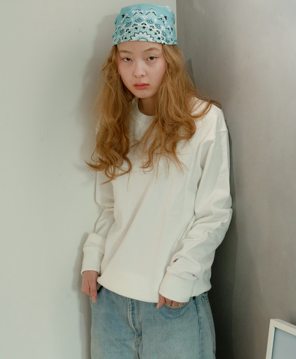 Bookstore Sweat Basic Crew Neck Shirt ＜RC-1010＞