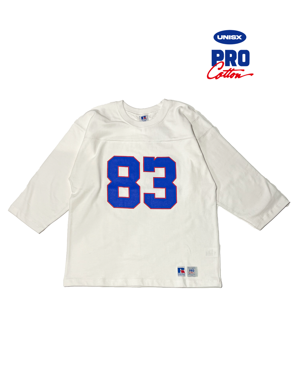 ＜RC-19536＞Pro Cotton Jersey3/4 Sleeve Football T