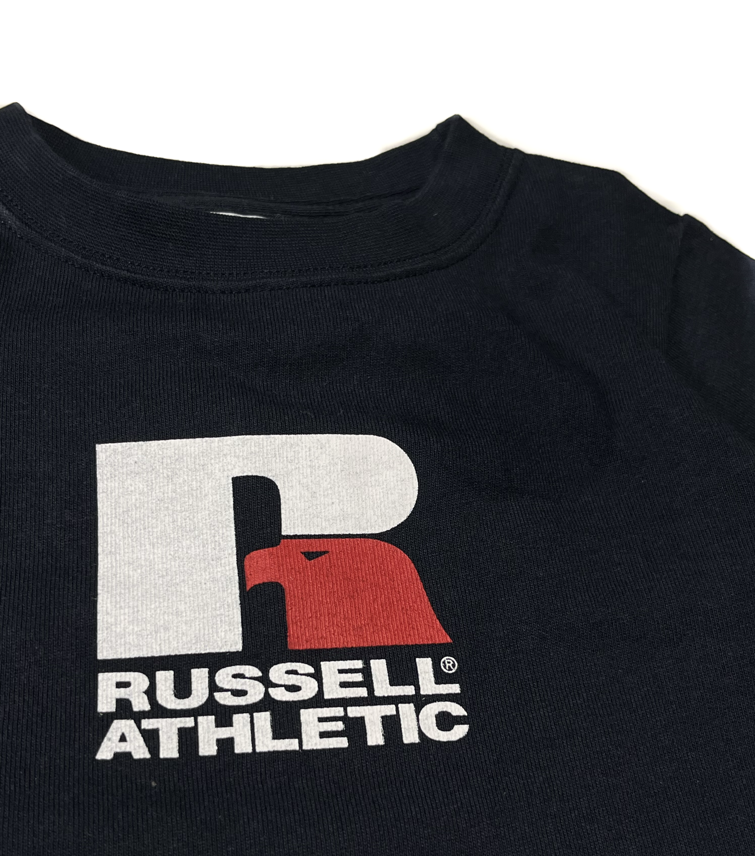 ＜RCK-1001PT−2＞【KIDS】RUSSELL LOGO FRONT PRINT T