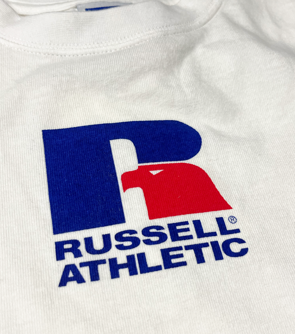 ＜RCK-1001PT−2＞【KIDS】RUSSELL LOGO FRONT PRINT T