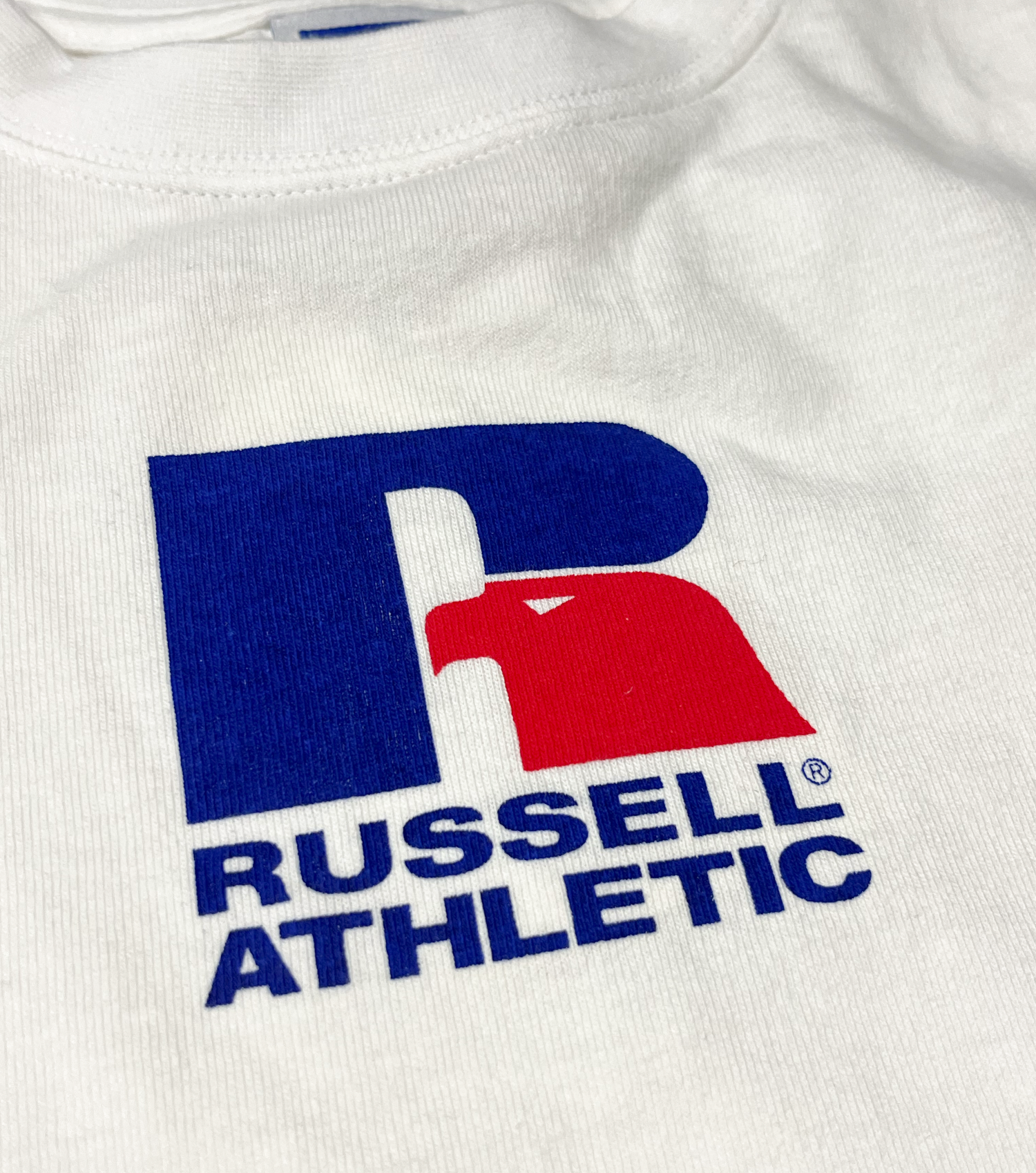 ＜RCK-1001PT−2＞【KIDS】RUSSELL LOGO FRONT PRINT T