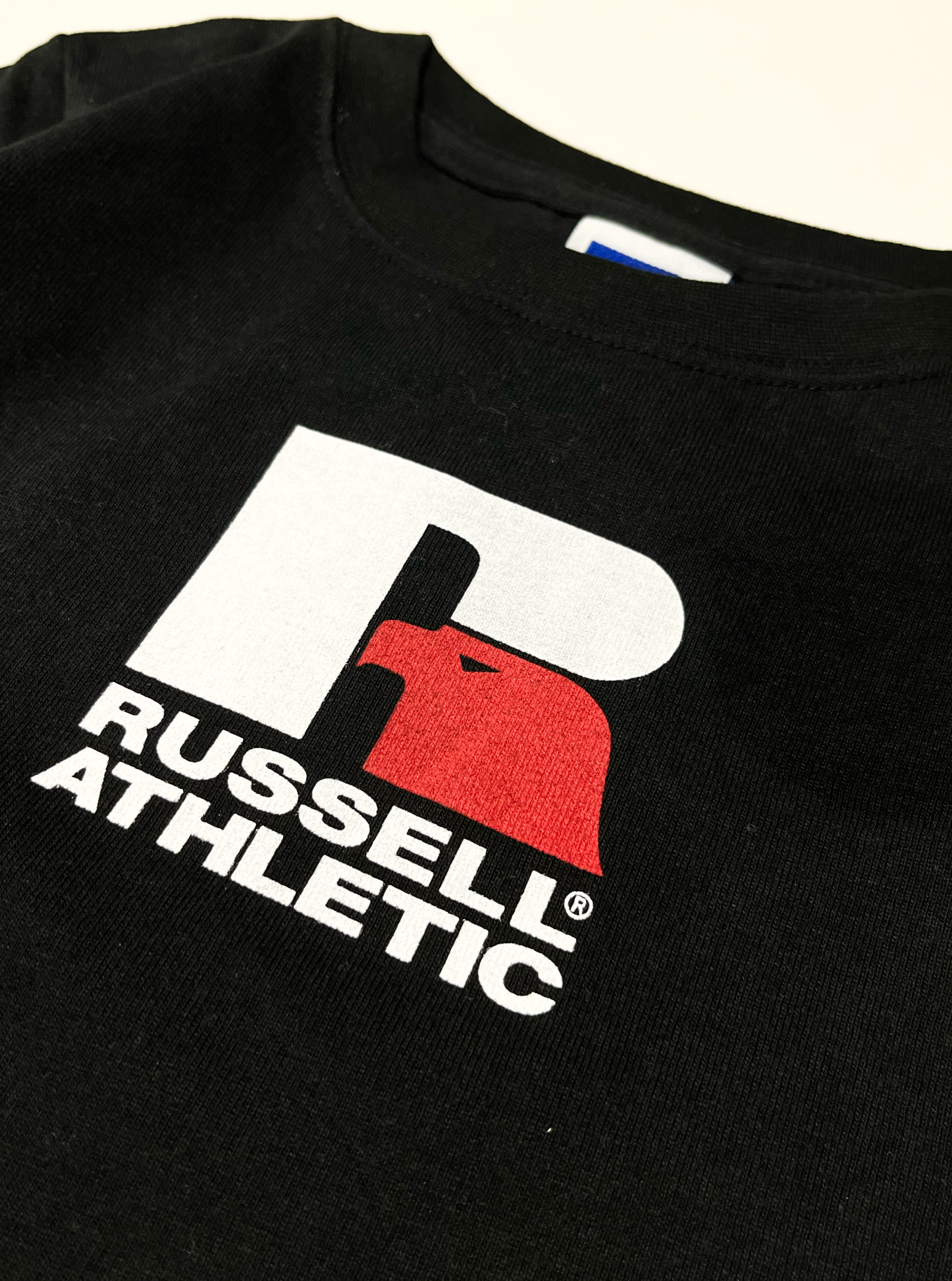 ＜RCK-1001PT−2＞【KIDS】RUSSELL LOGO FRONT PRINT T