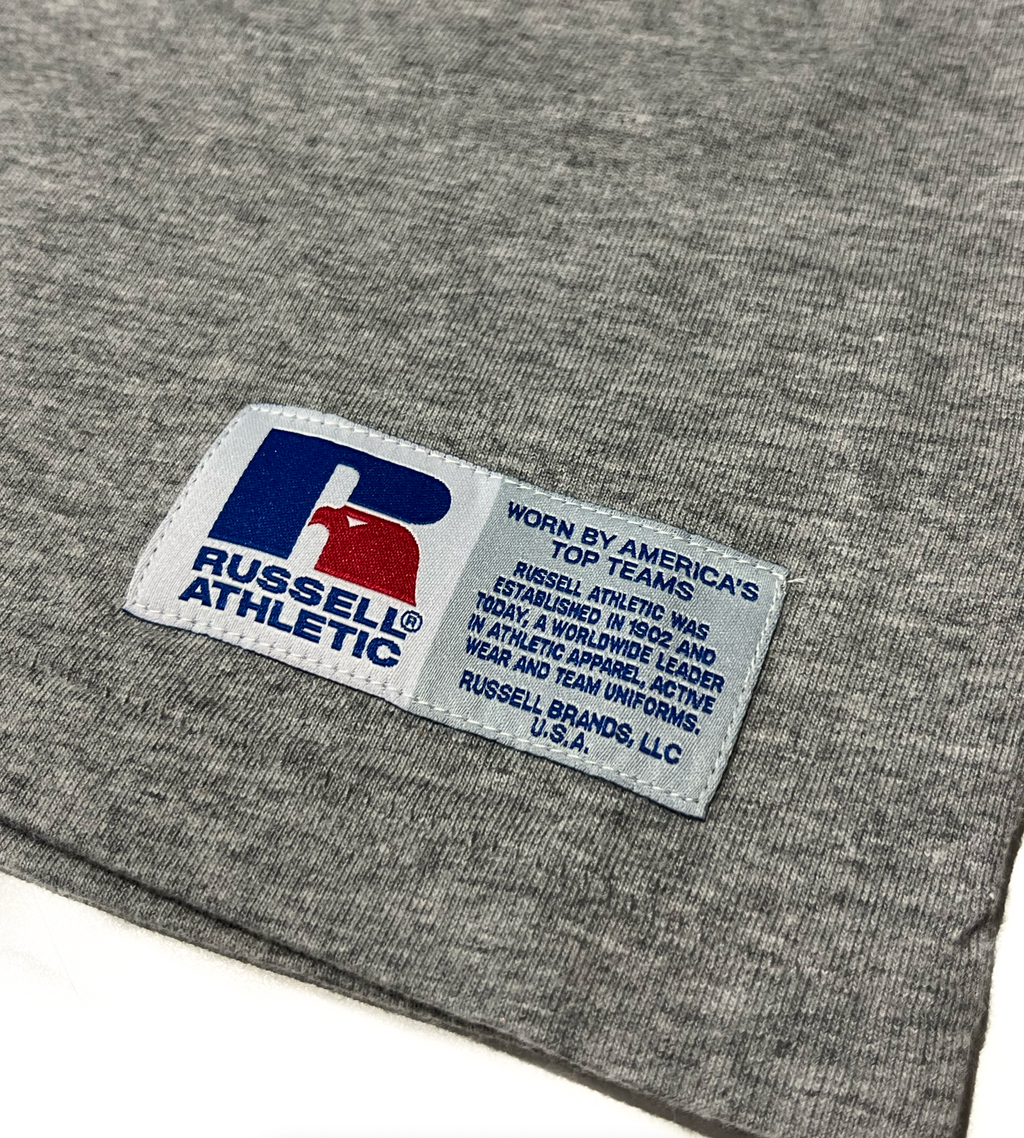 ＜RCK-1001PT−2＞【KIDS】RUSSELL LOGO FRONT PRINT T