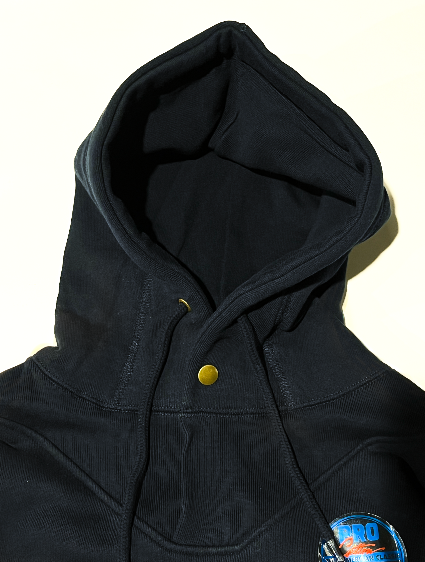 ＜RC-18527＞Pro Cotton Sweat PullOver Button Up Hoodie