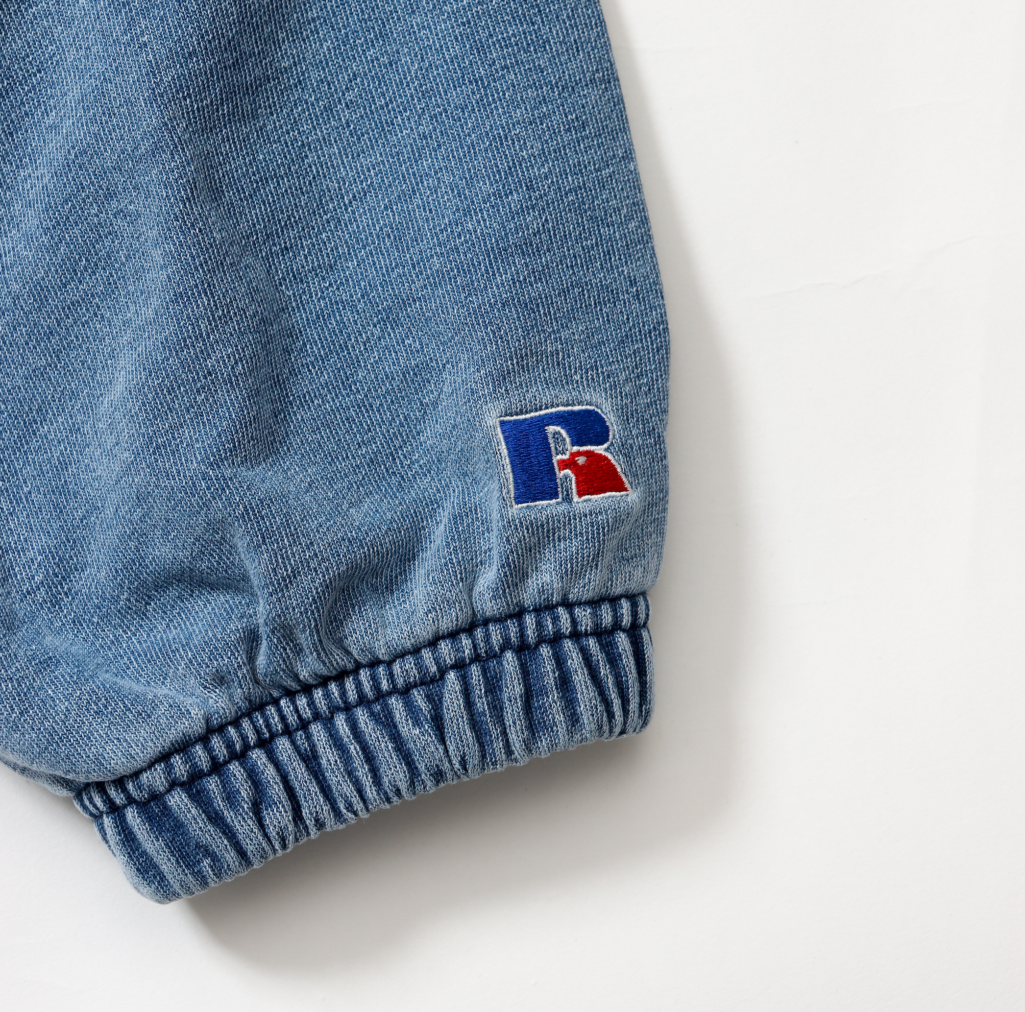 ＜RC-25035＞Denim Sweat Zip-up Hoodie