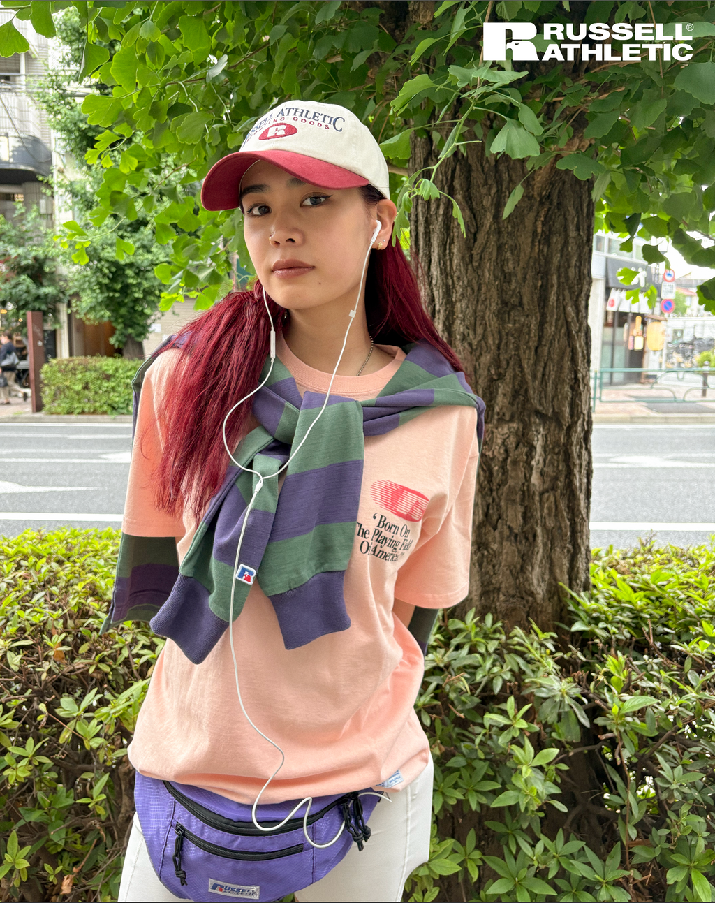 ＜RC-25508-C＞BOOKSTORE JERSEY S/S Graphic T-Born On The Playing Field