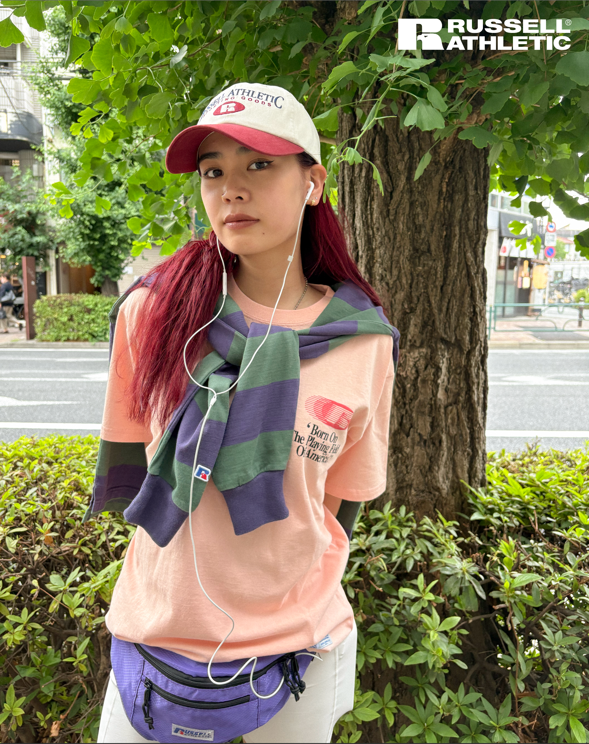 ＜RC-25508-C＞BOOKSTORE JERSEY S/S Graphic T-Born On The Playing Field