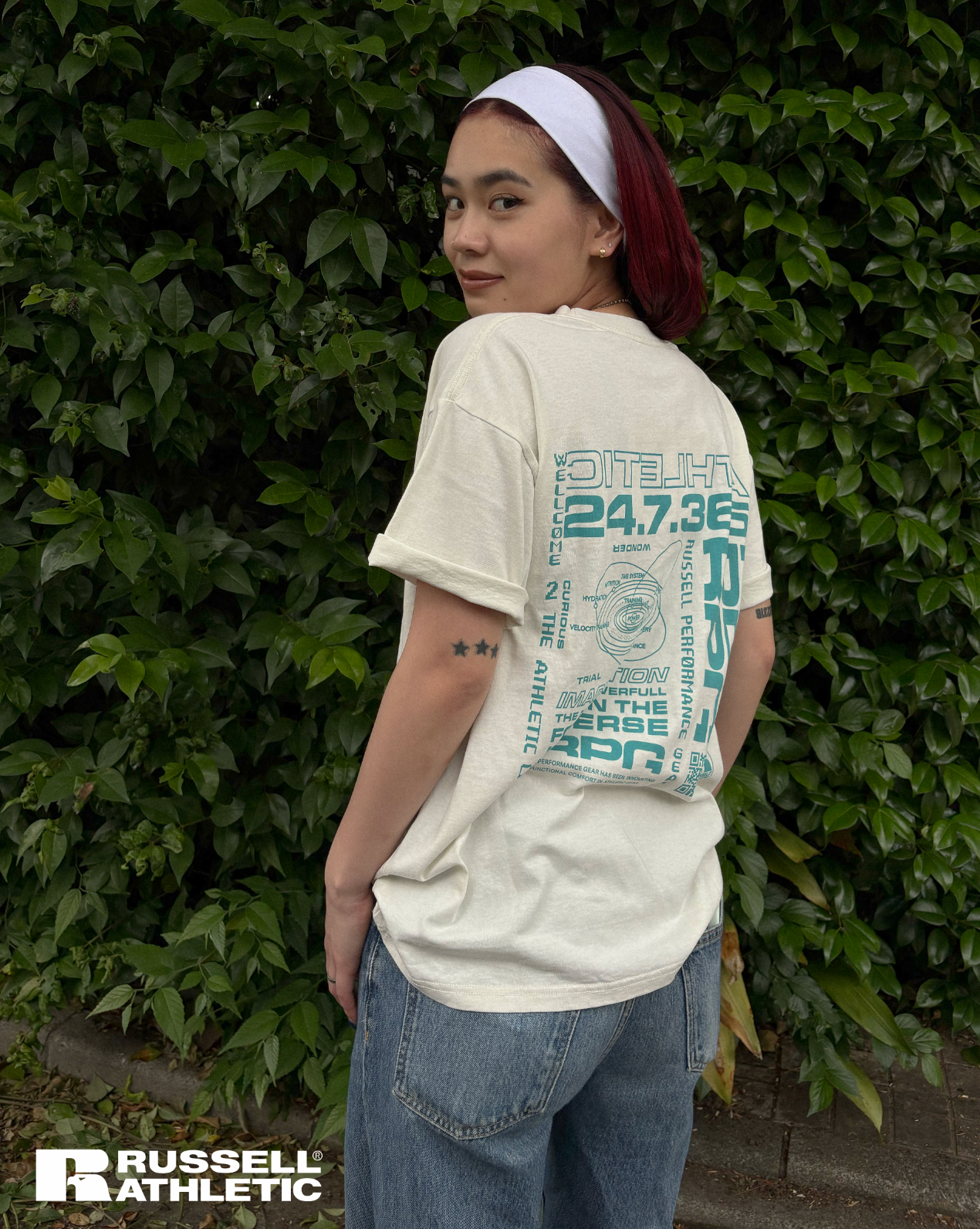 ＜RC-25508-B＞BOOKSTORE JERSEY S/S Graphic T-Athletic&Universe
