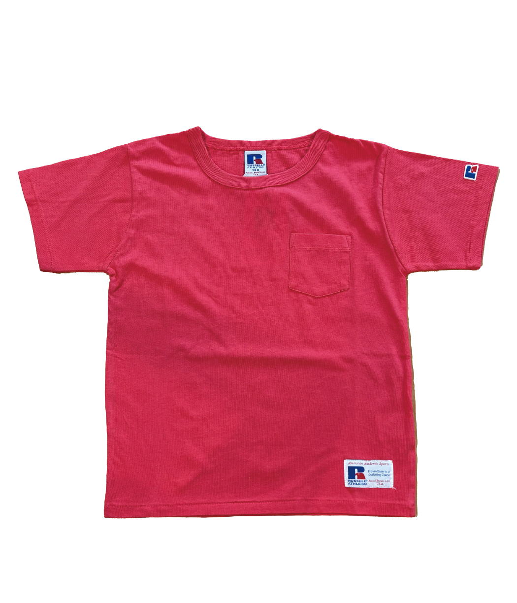 ＜RCK-1002＞【KIDS】RUSSELL FRONT POCKET TEE