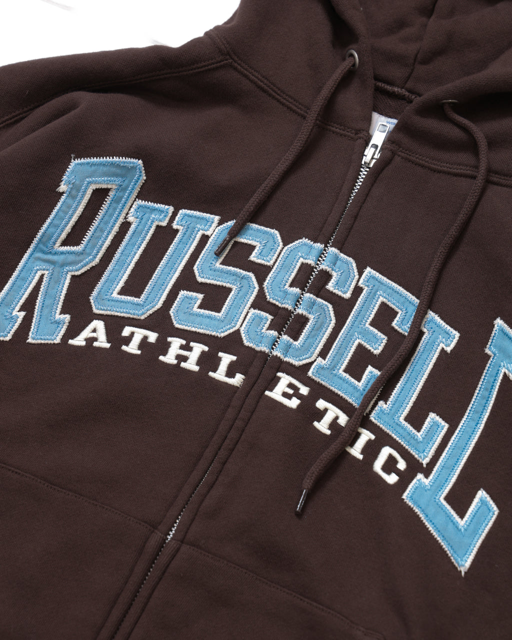 ＜RC-25701＞HIGH COTTON Sweat Letter Patched Zip Hoodie