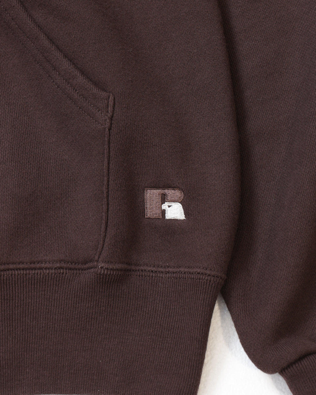＜RC-25701＞HIGH COTTON Sweat Letter Patched Zip Hoodie