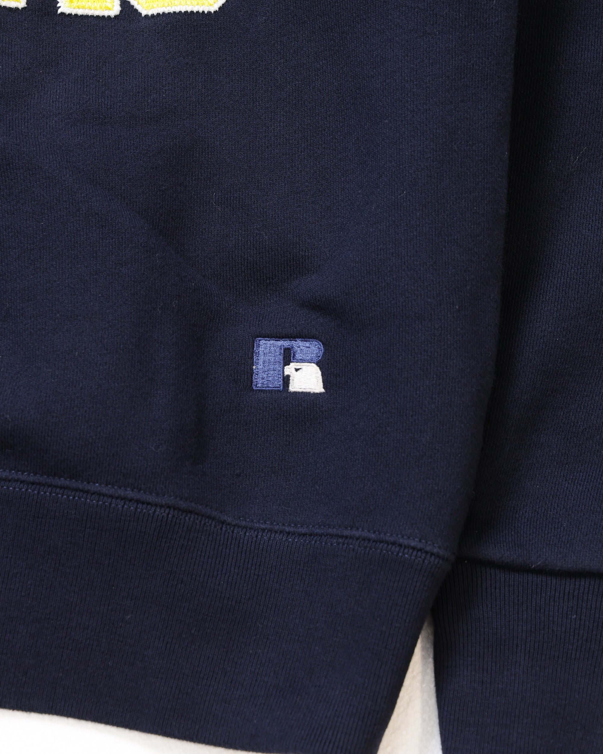 ＜RC-25702＞HIGH COTTON Sweat Letter Patched Shirt