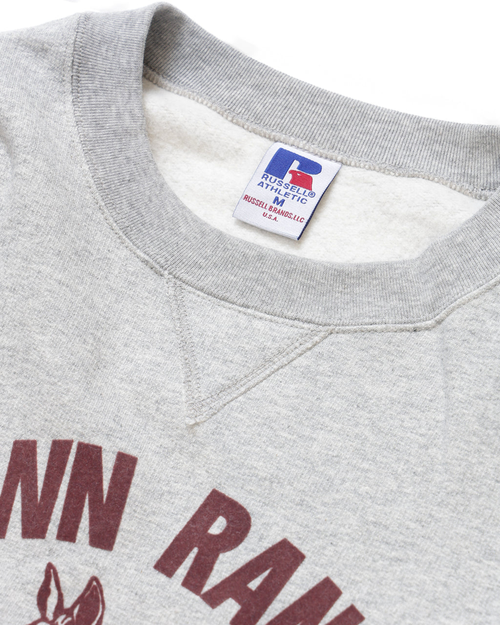 ＜RCW-25717＞Wmns Brushed Fleece Sweat Cropped Shirt