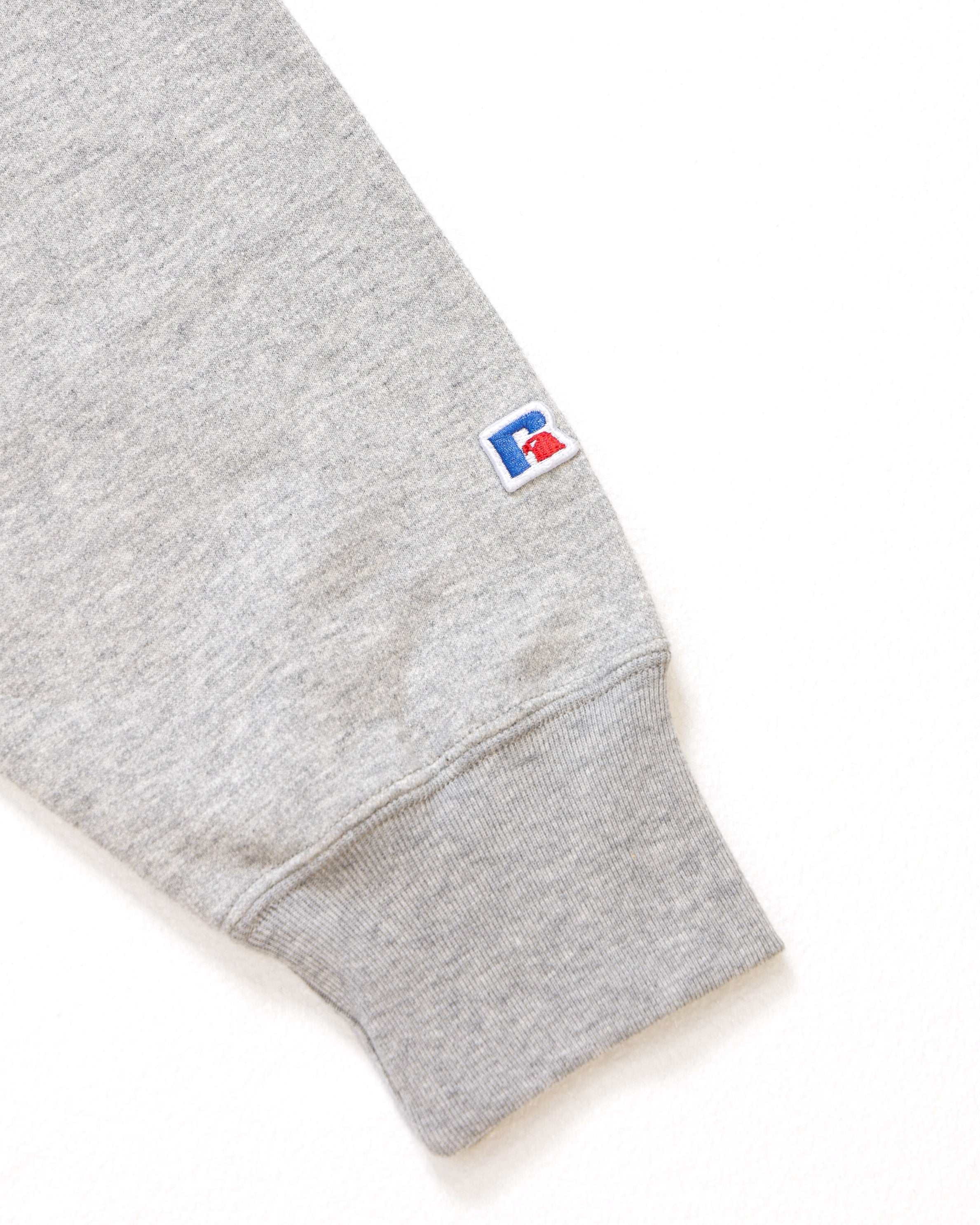 ＜RCW-25717＞Wmns Brushed Fleece Sweat Cropped Shirt