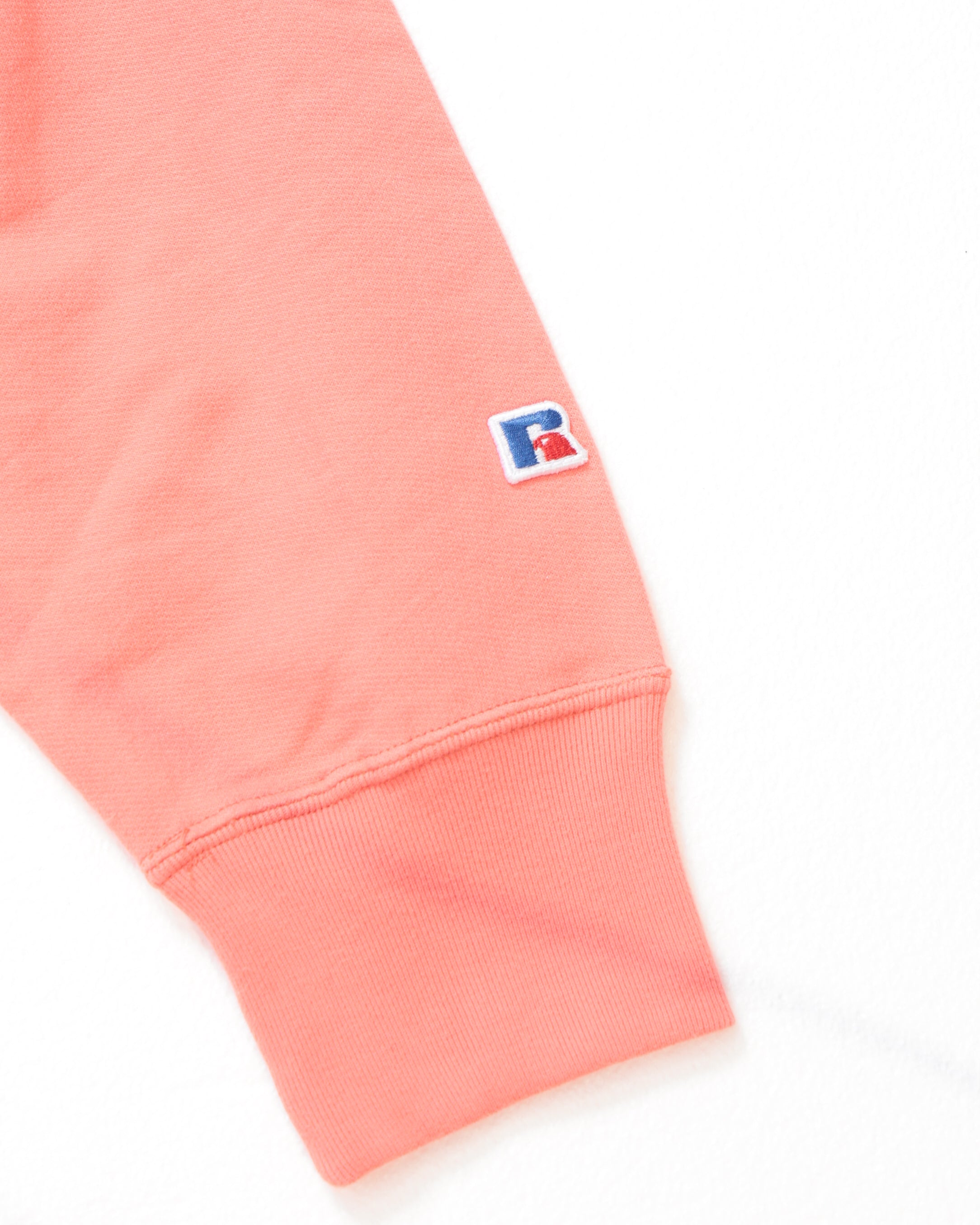 ＜RCW-25717＞Wmns Brushed Fleece Sweat Cropped Shirt