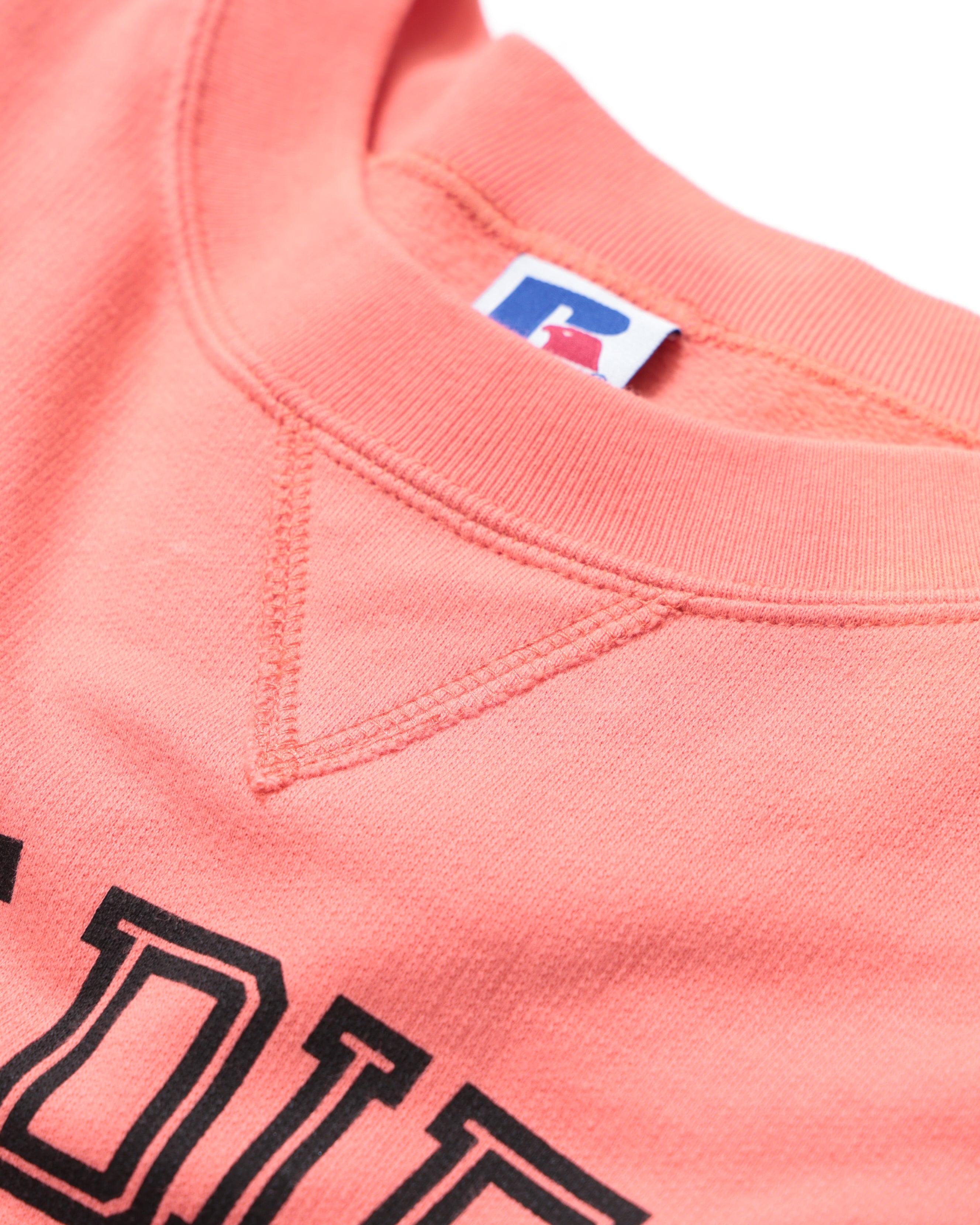 ＜RCW-25717＞Wmns Brushed Fleece Sweat Cropped Shirt