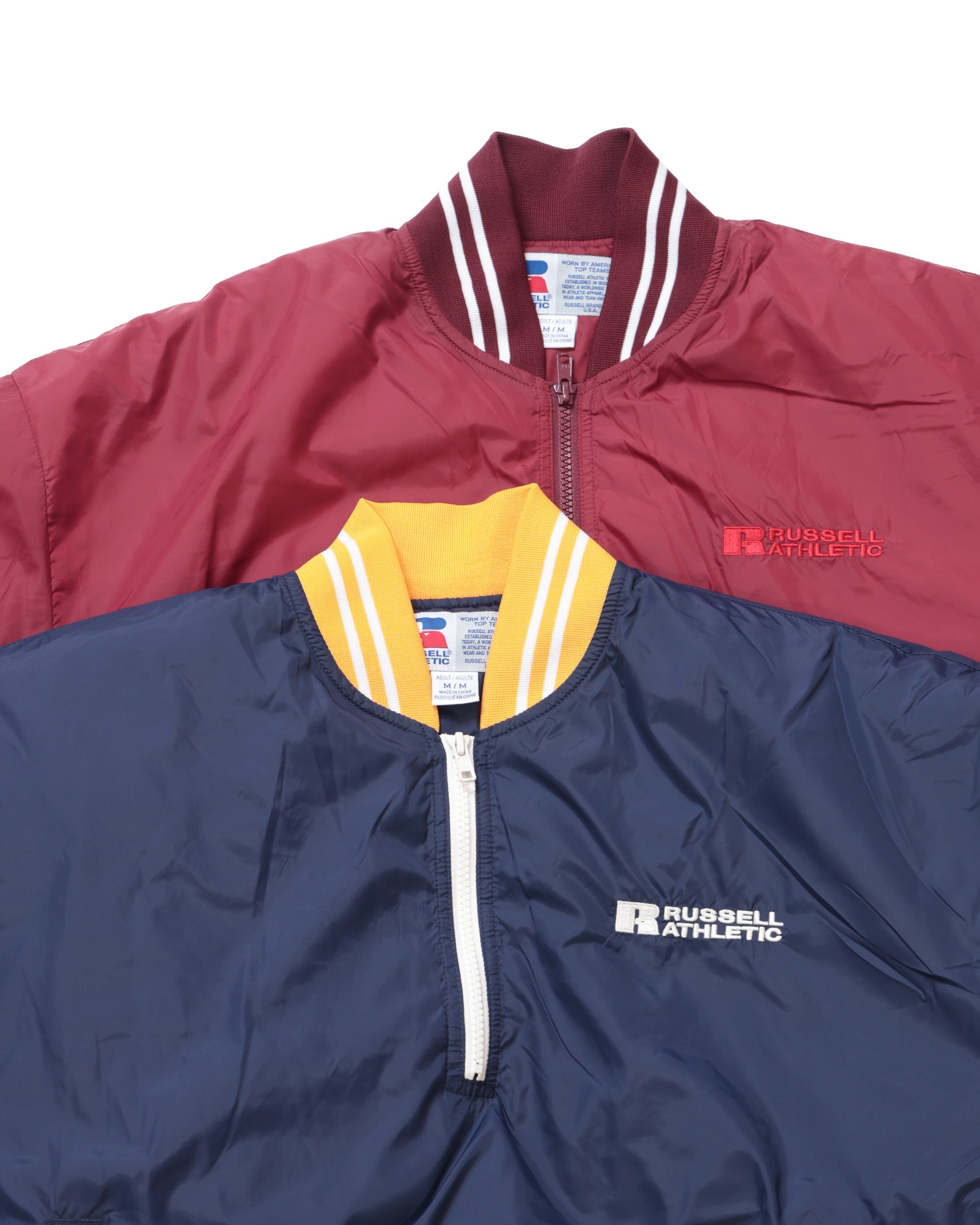 ＜RC-25747＞Nylon Puffer Half Zip  Warm up Jacket