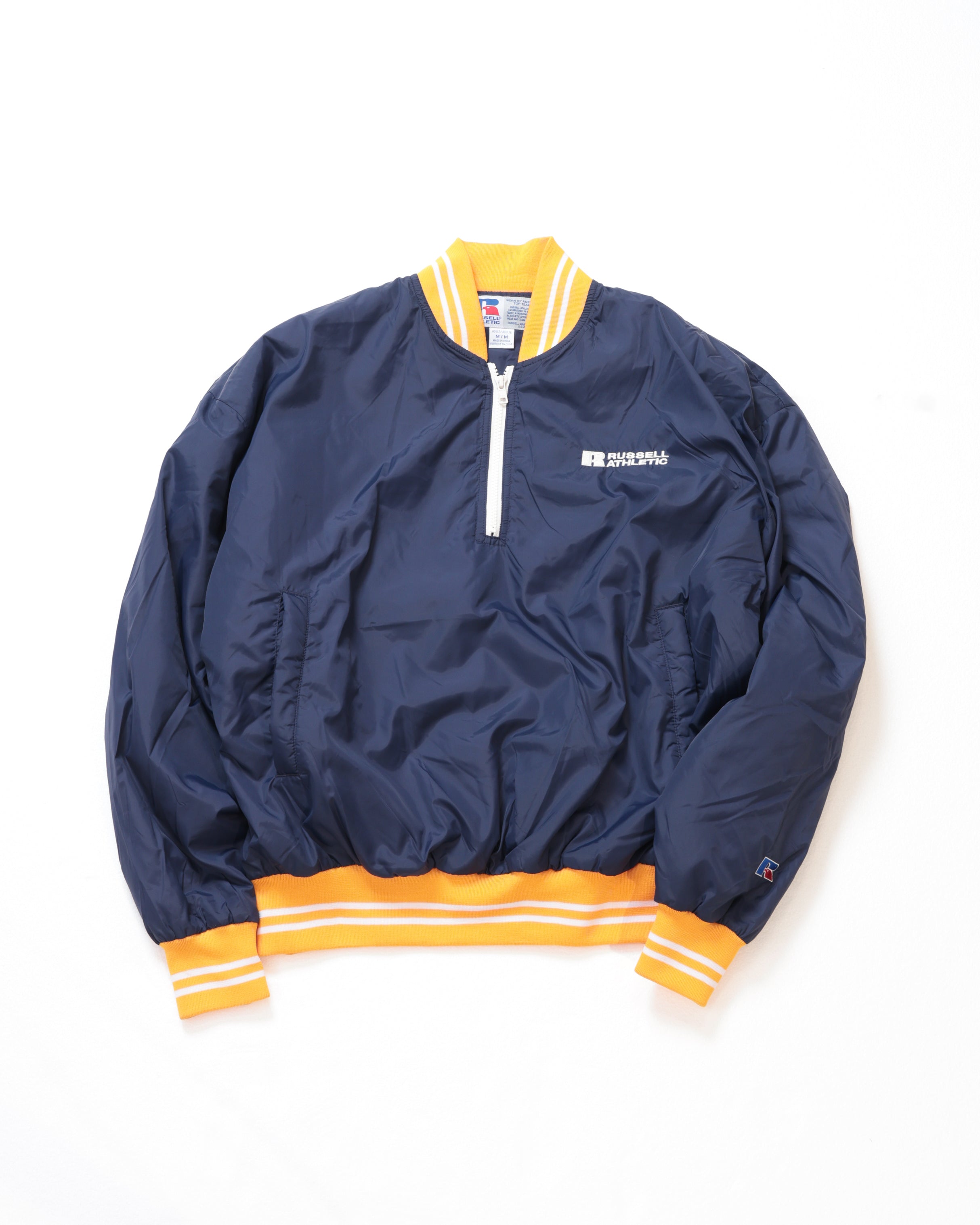 ＜RC-25747＞Nylon Puffer Half Zip  Warm up Jacket