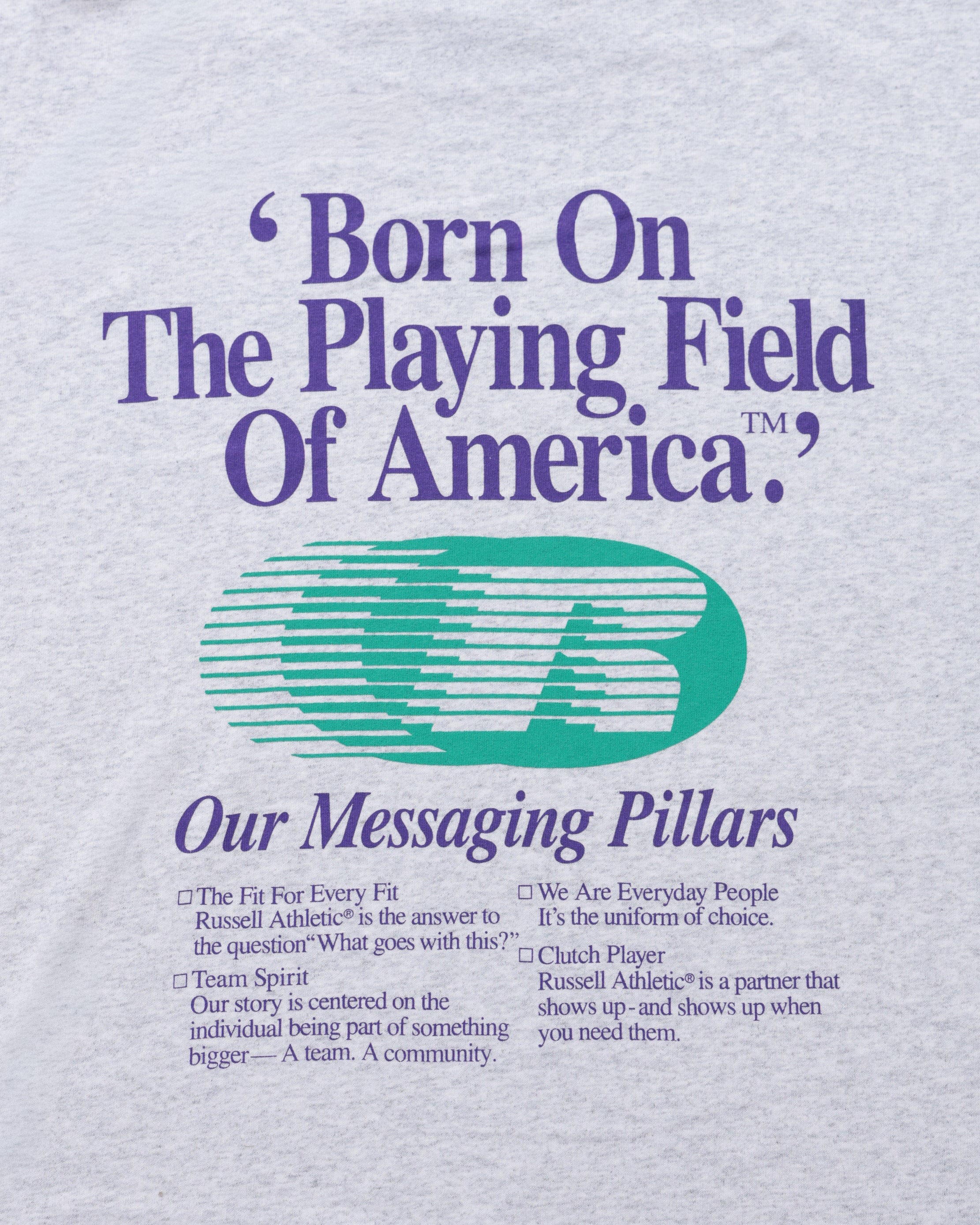 ＜RC-25740-A＞BOOKSTORE Jersey L/S Graphic T-Born On The Playing Field