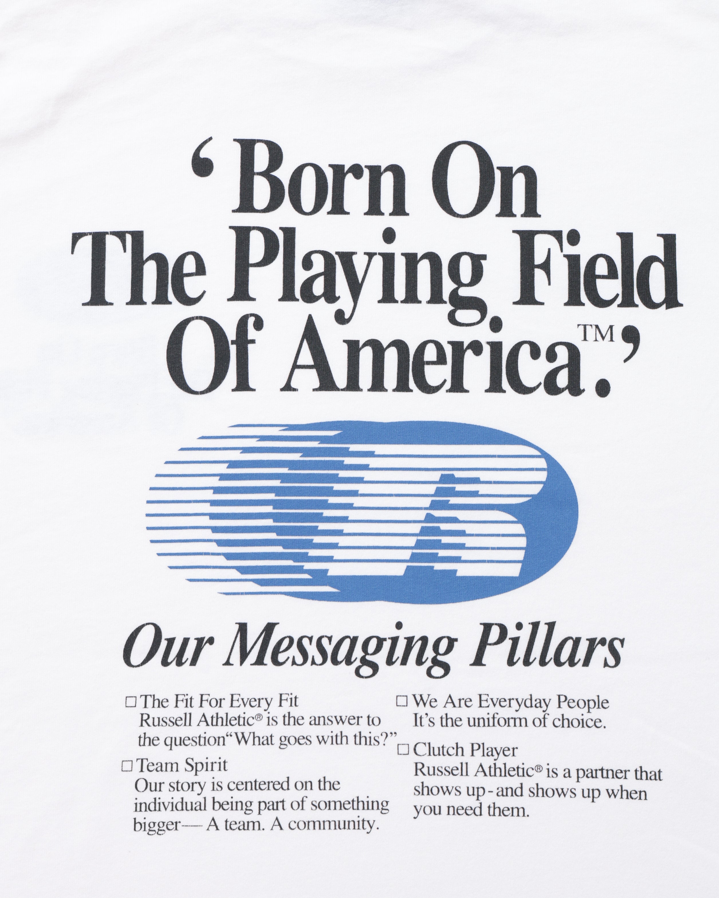 ＜RC-25740-A＞BOOKSTORE Jersey L/S Graphic T-Born On The Playing Field