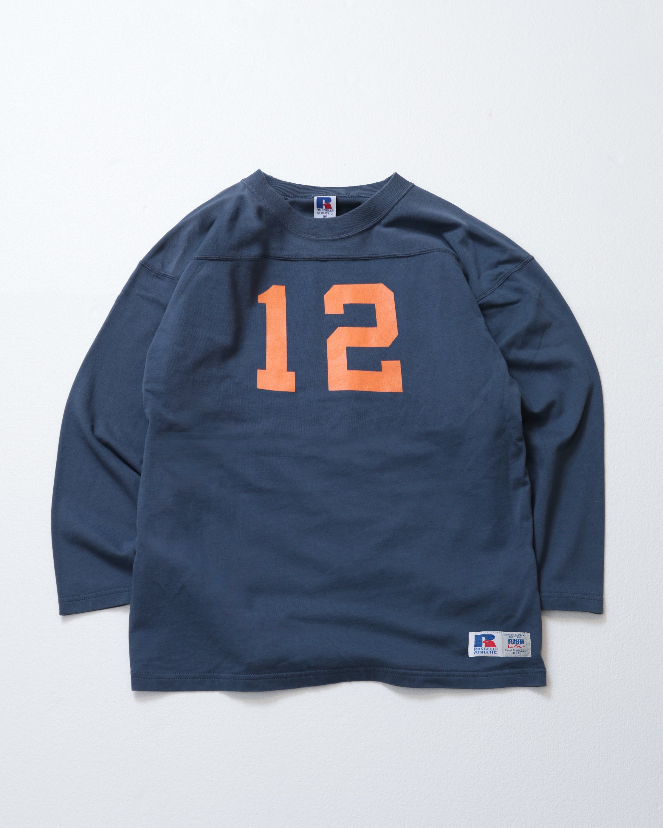 ＜RC-25737＞HIGH COTTON Jersey 3/4 Sleeve Football Shirt