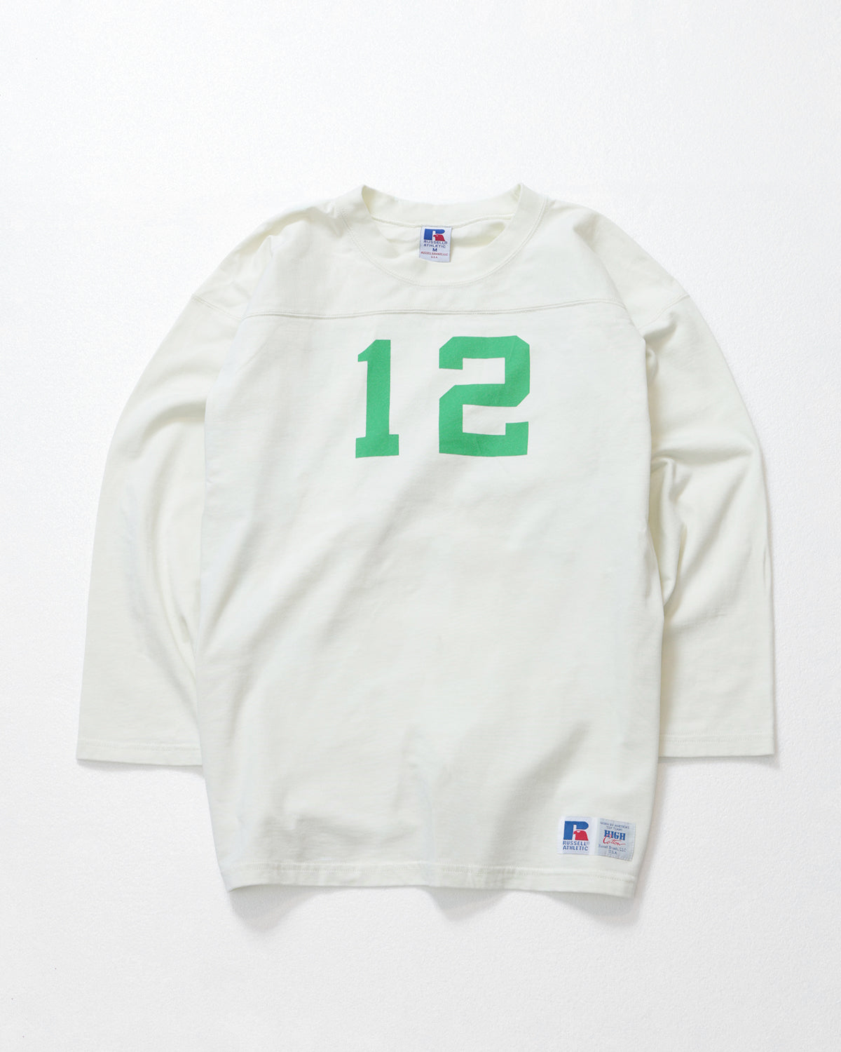 ＜RC-25737＞HIGH COTTON Jersey 3/4 Sleeve Football Shirt