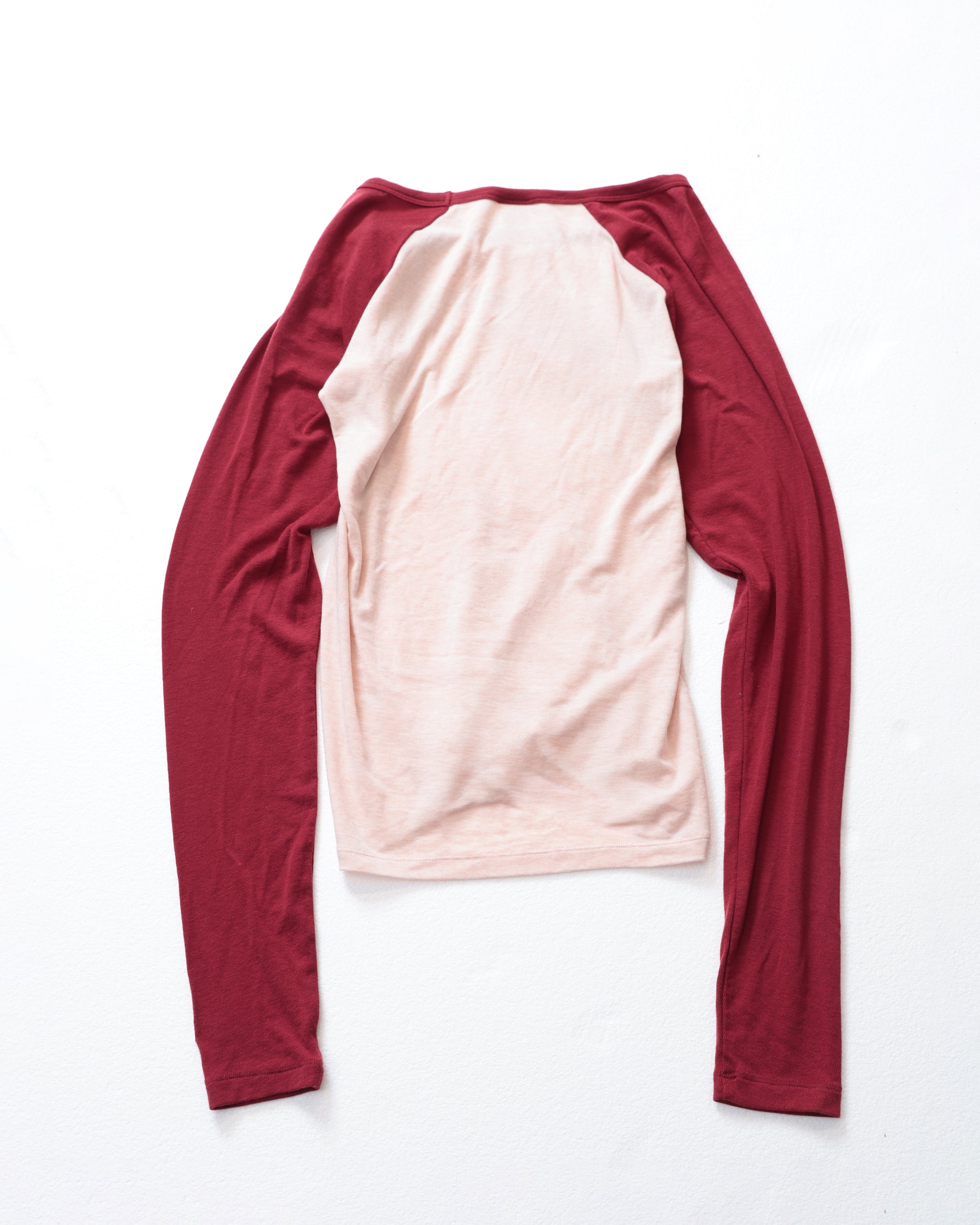 ＜RCW-25735＞Wmns Rib Jersey Raglan L/ST