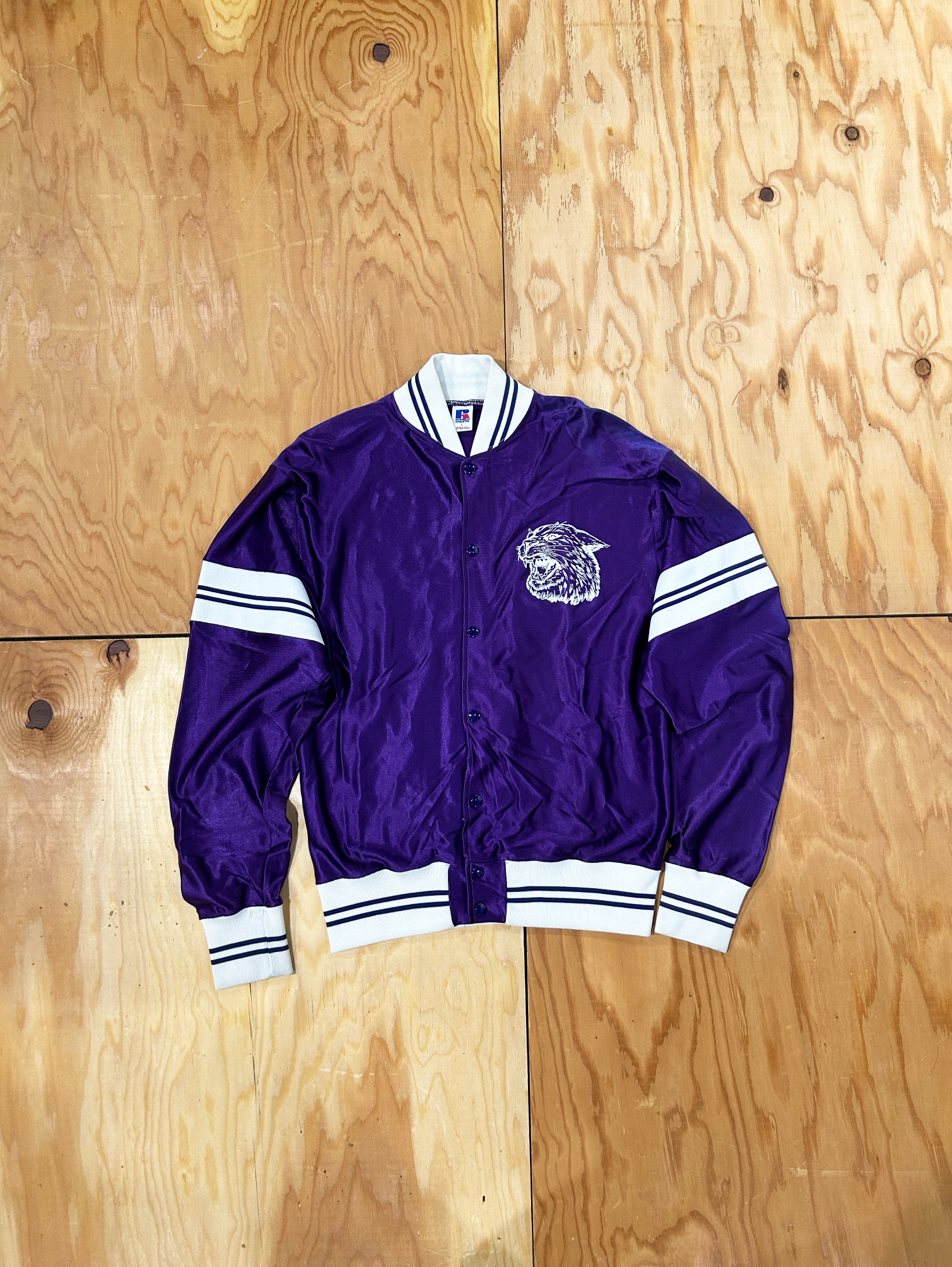 VINTAGE ITEM ＜VTG-08＞RUSSELL ATHLETIC KANSAS UNIVERSITY STADIUM JACKET