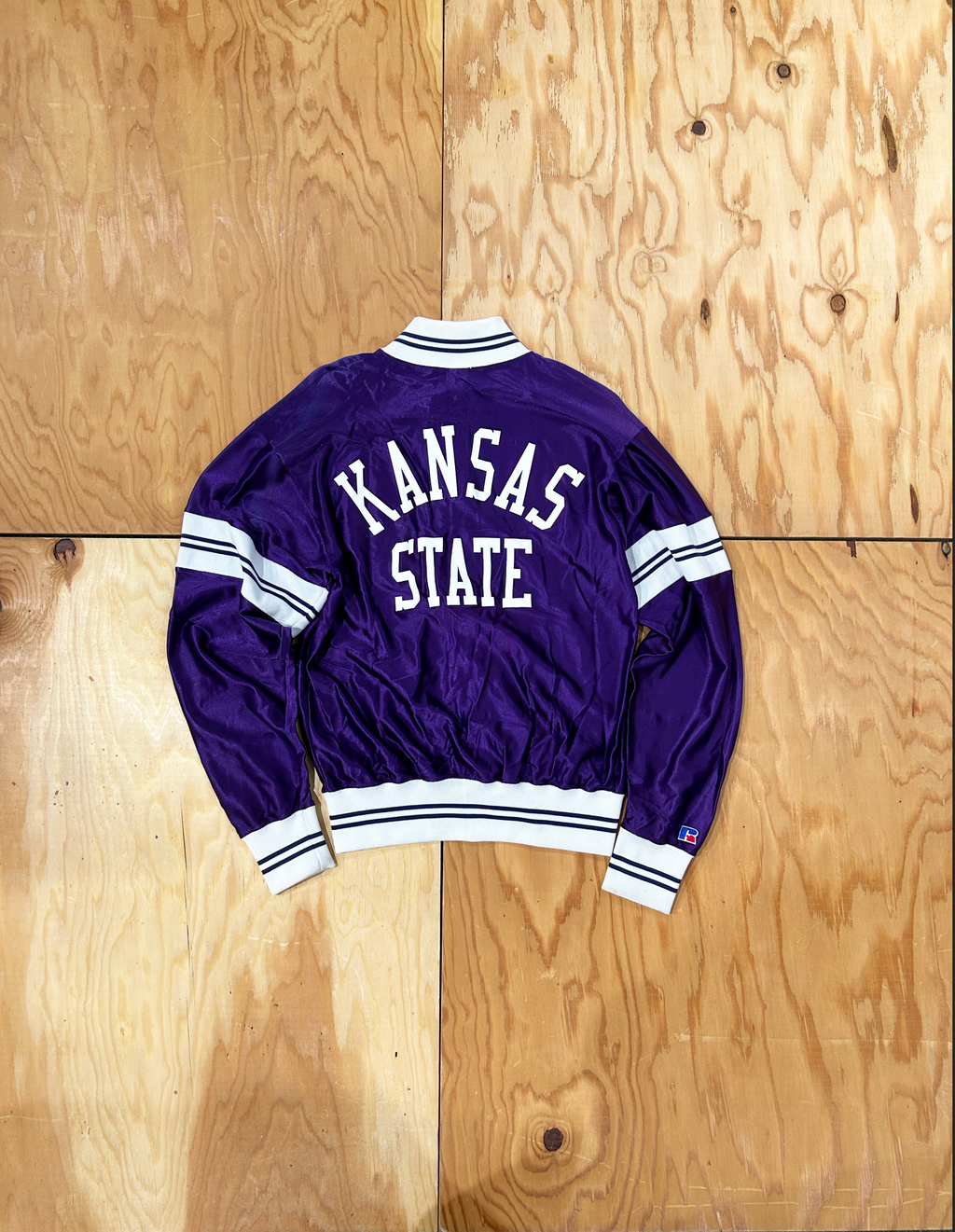 VINTAGE ITEM ＜VTG-08＞RUSSELL ATHLETIC KANSAS UNIVERSITY STADIUM JACKET