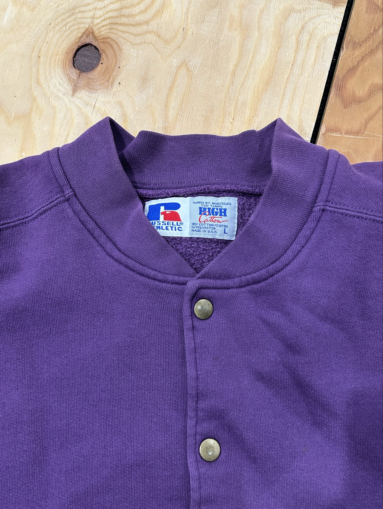 VINTAGE ITEM ＜VTG-13＞RUSSELL ATHLETIC HIGH COTTON JACKET