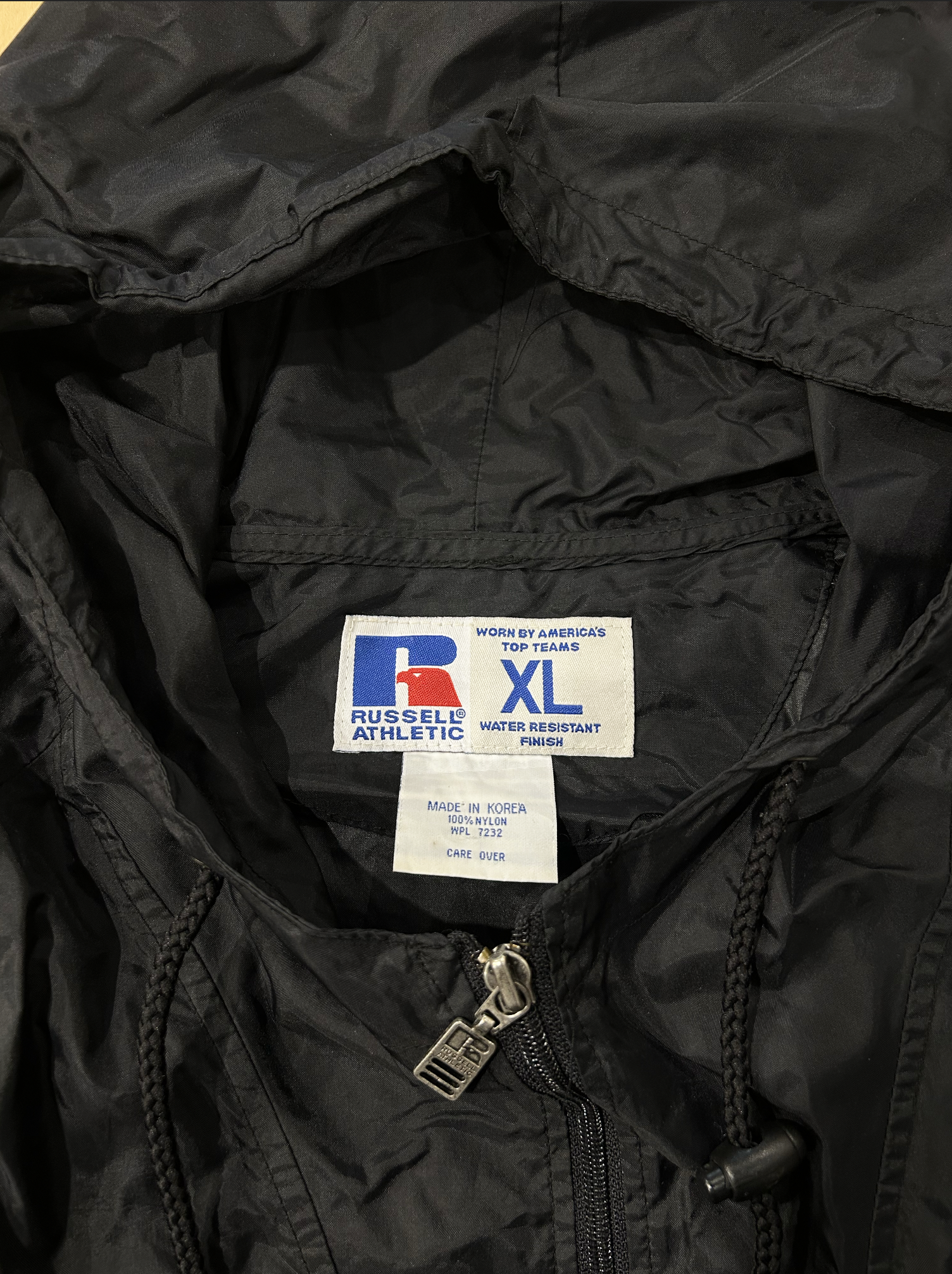 VINTAGE ITEM ＜VTG-10＞RUSSELL ATHLETIC PITTSBURGH PITRATES Nylon Anorak