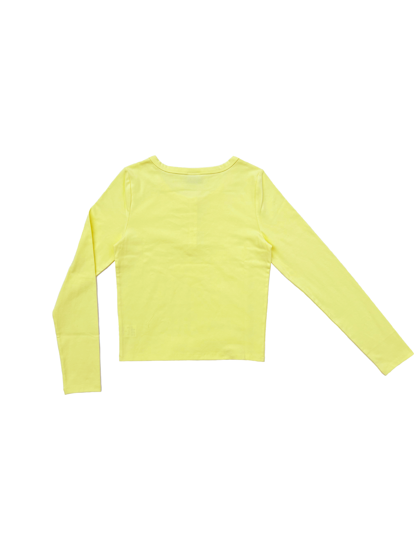 ＜BCW#26058＞Baby Rib L/S Henley Neck Shirt