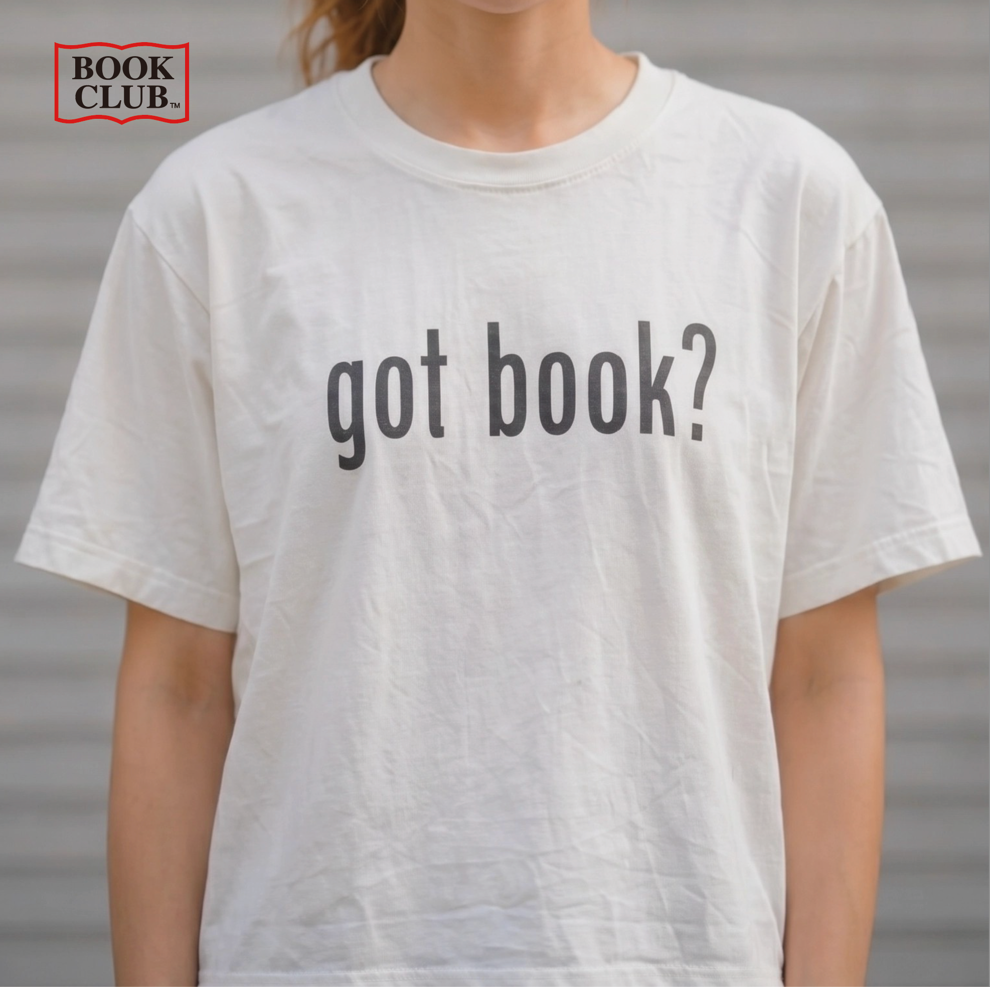 ＜BCW#26015-2＞7oz Cotton Jersey Tube Body S/S Shirt -got book?-