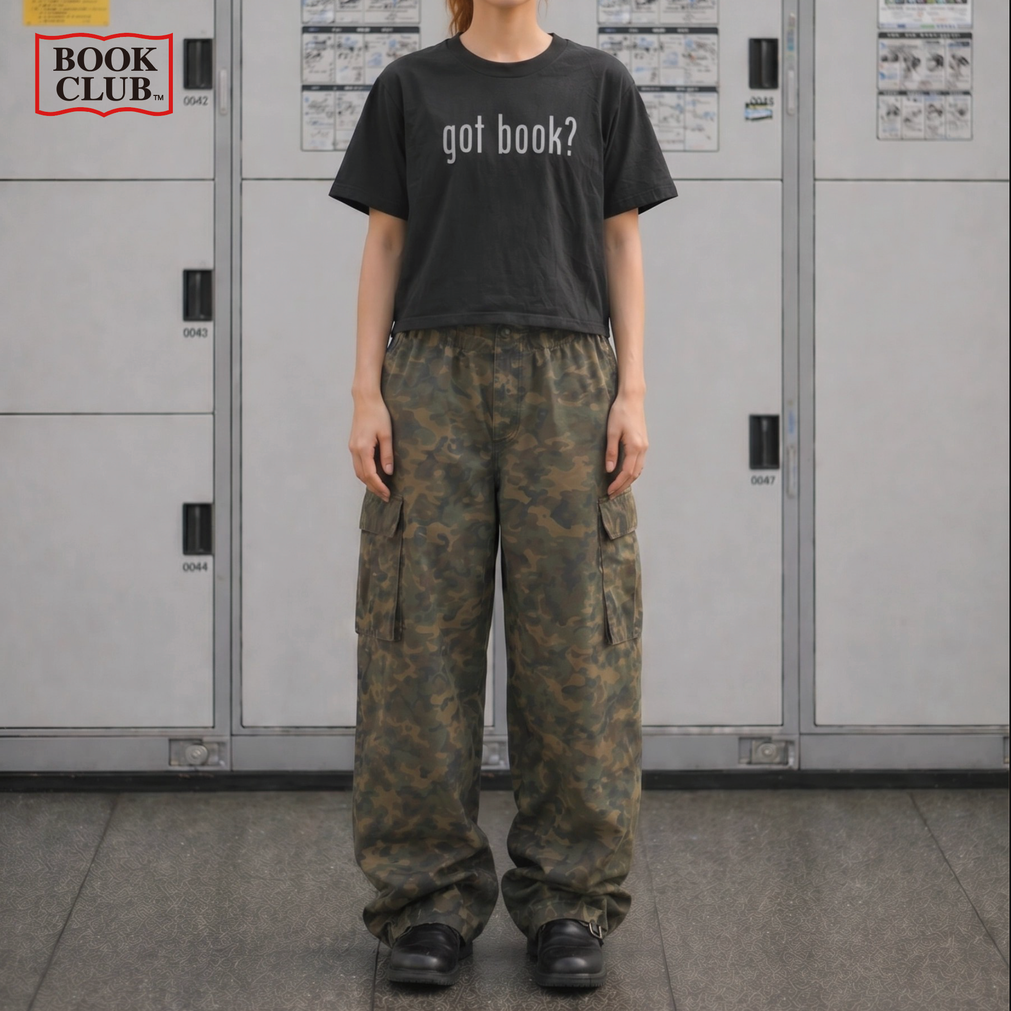 ＜BCW#26015＞7oz Cotton Jersey Tube Body S/S Shirt -got book?-
