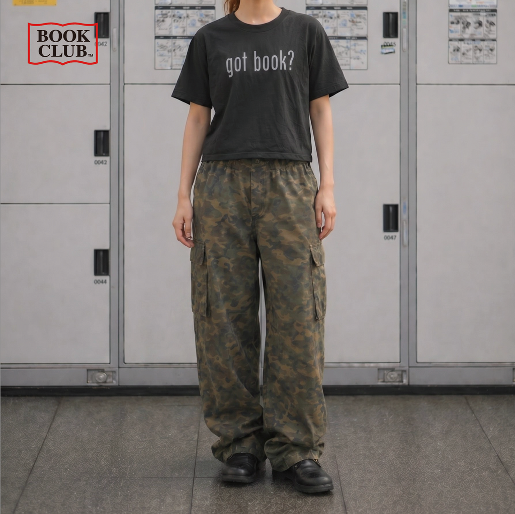 ＜BCW#26015＞7oz Cotton Jersey Tube Body S/S Shirt -got book?-