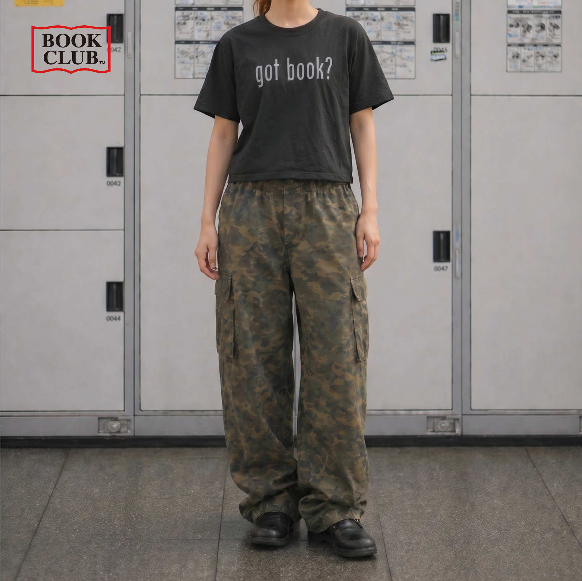 ＜BCW#26015＞7oz Cotton Jersey Tube Body S/S Shirt -got book?-