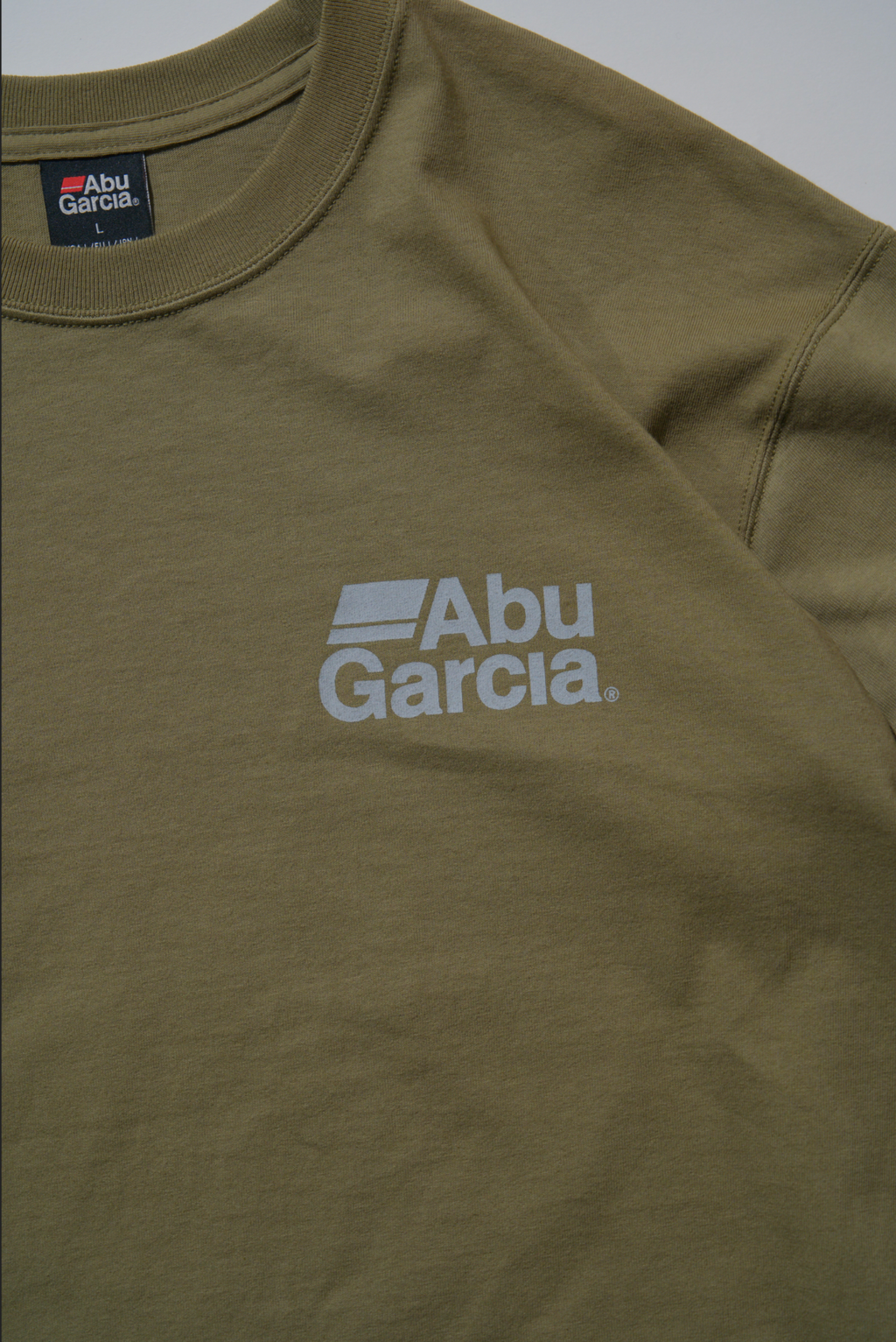 ＜AGC#26719＞7.5oz O.E. Cotton 'Abu Garcia' Logo T