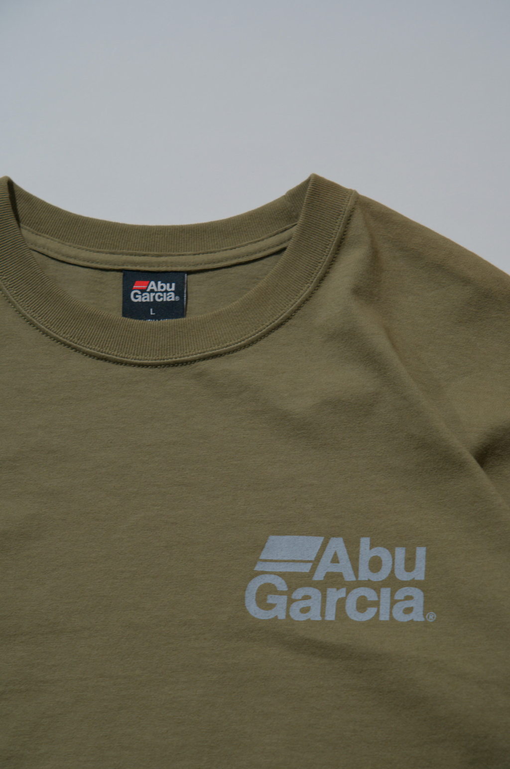 ＜AGC#26719＞7.5oz O.E. Cotton 'Abu Garcia' Logo T