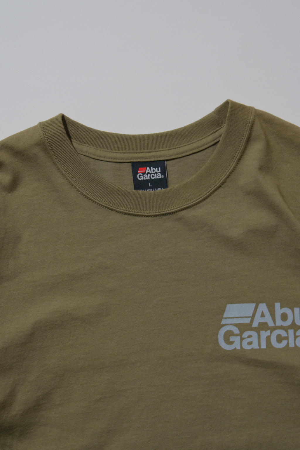 ＜AGC#26719＞7.5oz O.E. Cotton 'Abu Garcia' Logo T