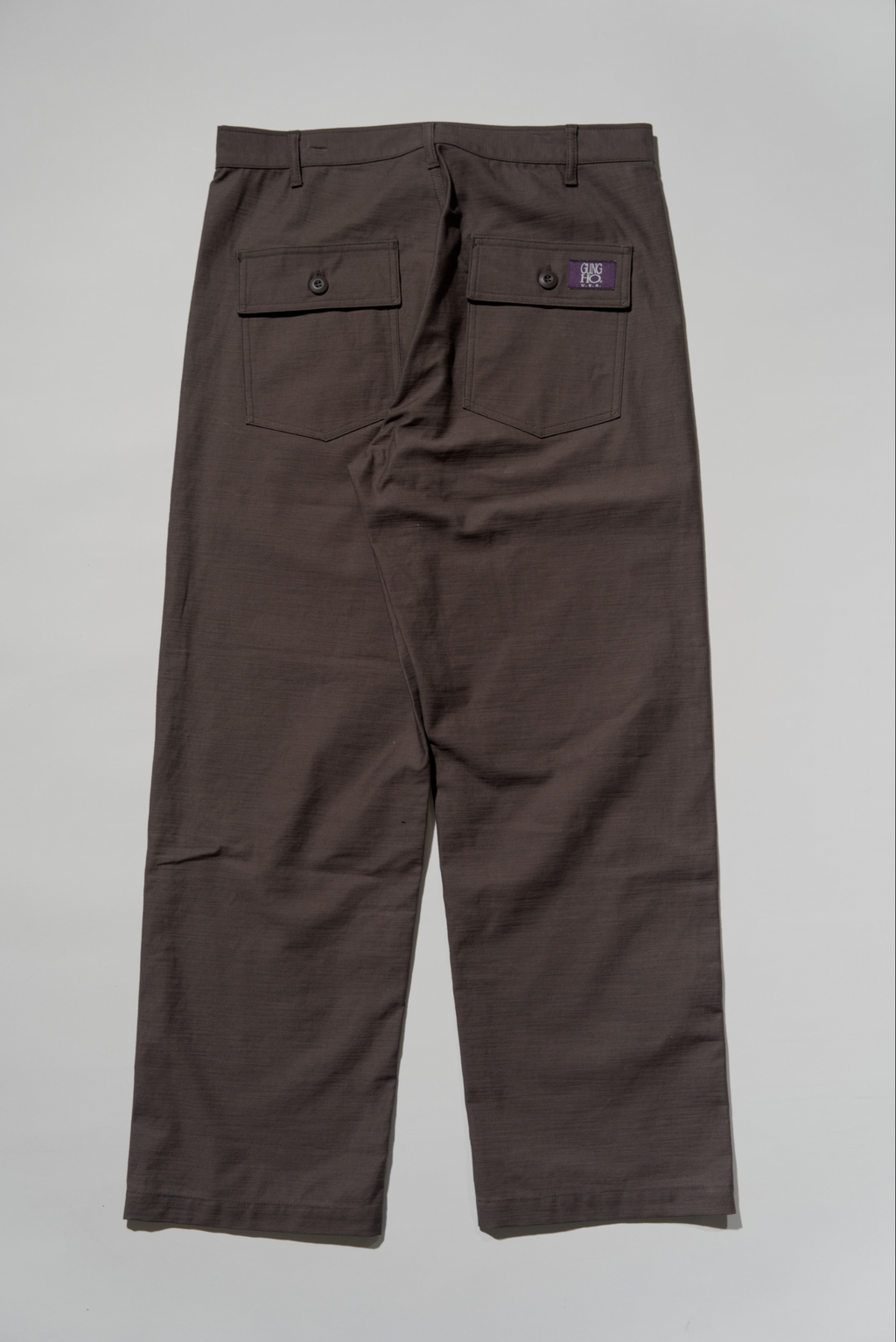 ＜GHI#26551＞Back Satin Fatigue Pants 'STANDARD'