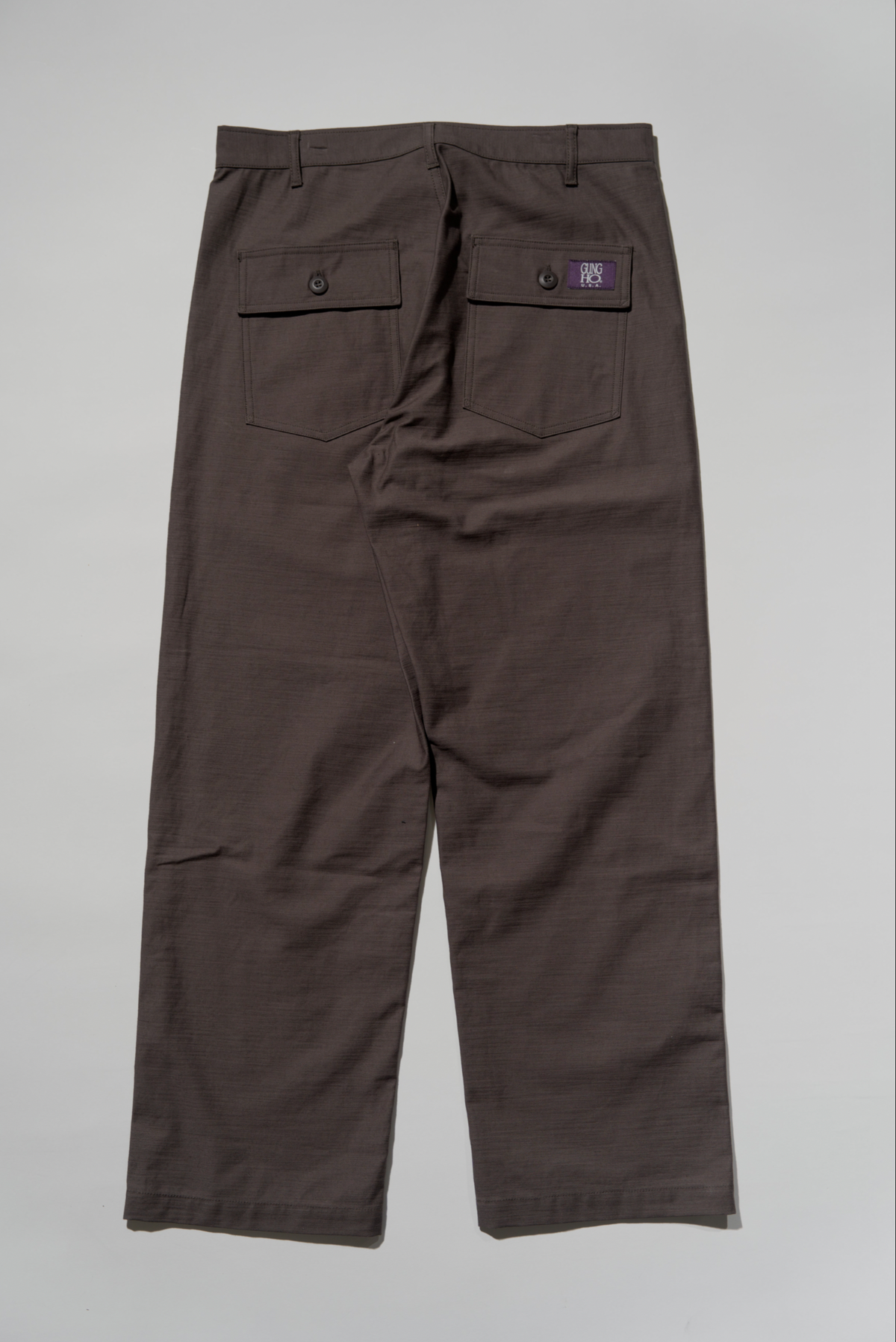 ＜GHI#26551＞Back Satin Fatigue Pants 'STANDARD'
